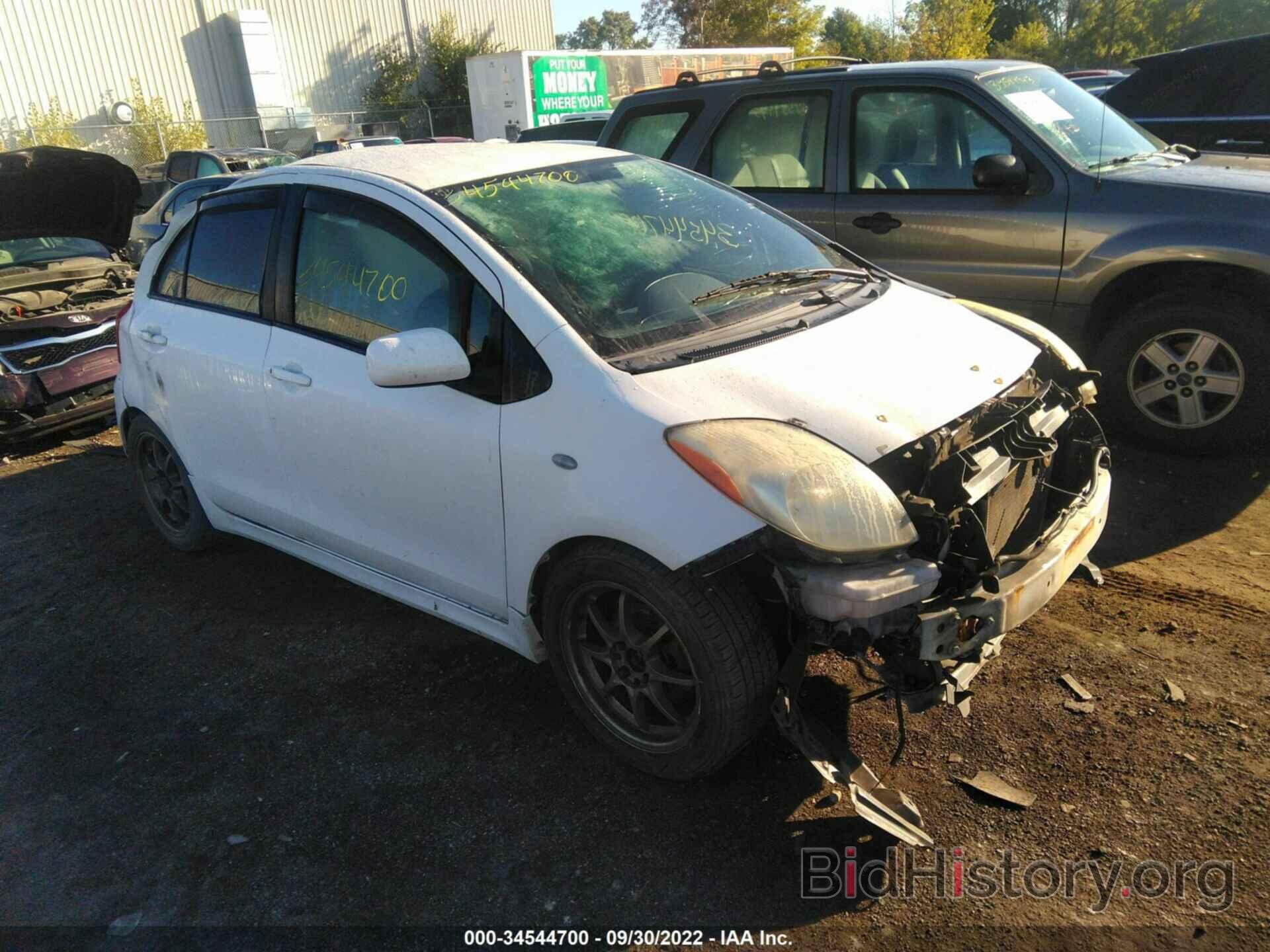 Photo JTDKT923085166948 - TOYOTA YARIS 2008