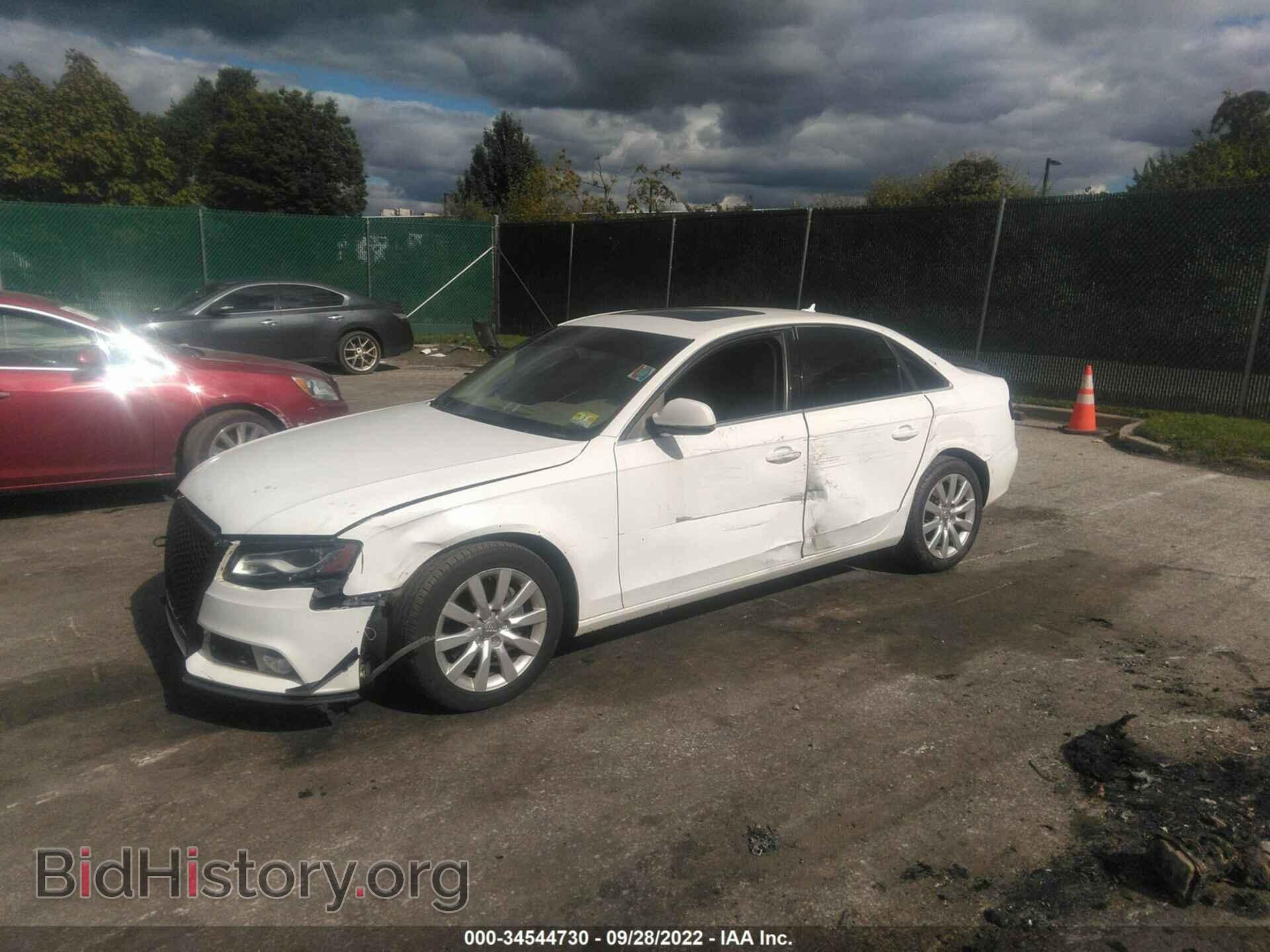 2011 AUDI A4 - VIN: WAUFFAFLXBN032604 - Фото 2