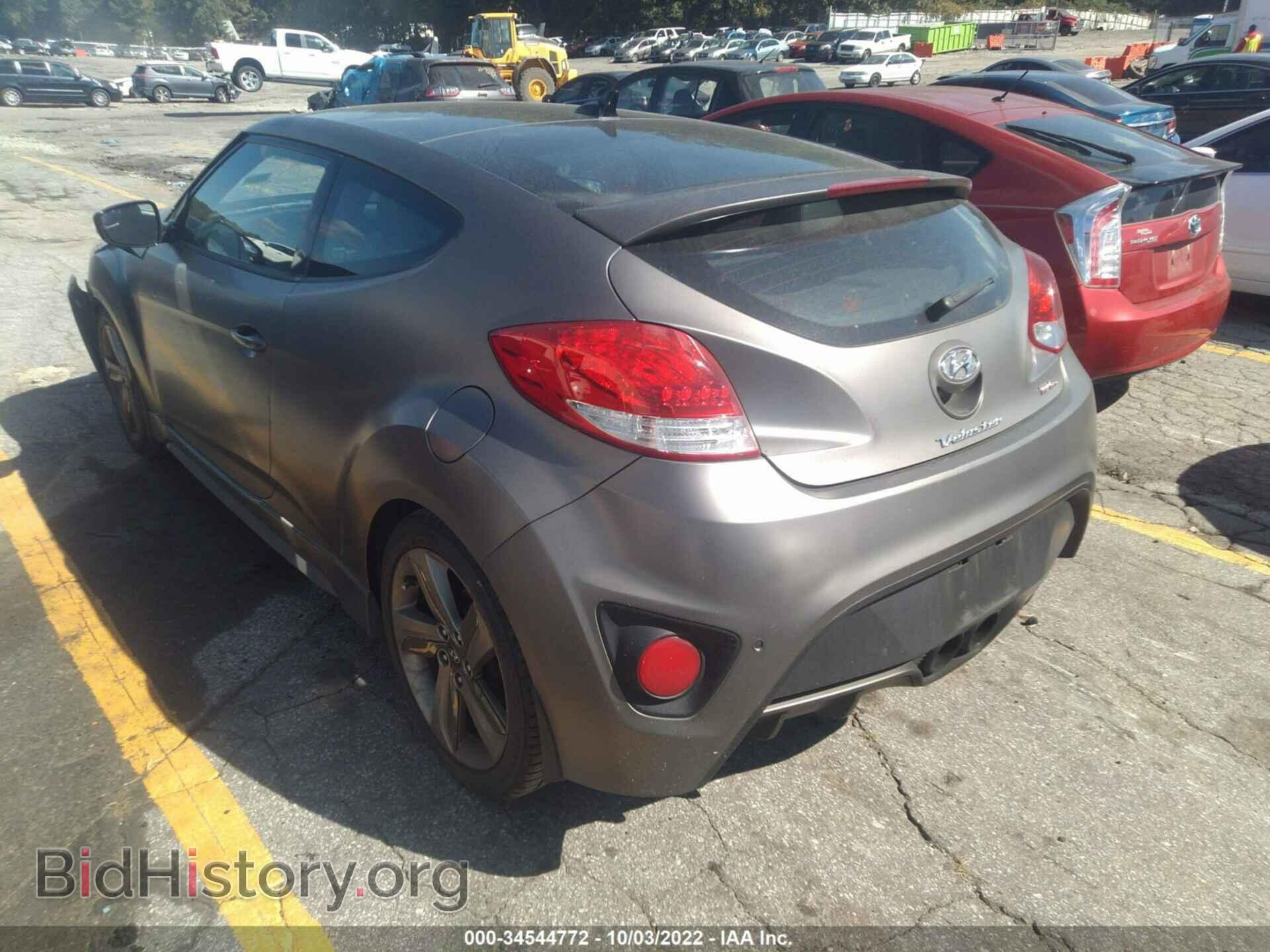 2014 HYUNDAI VELOSTER - VIN: KMHTC6AE5EU207089 - Фото 3