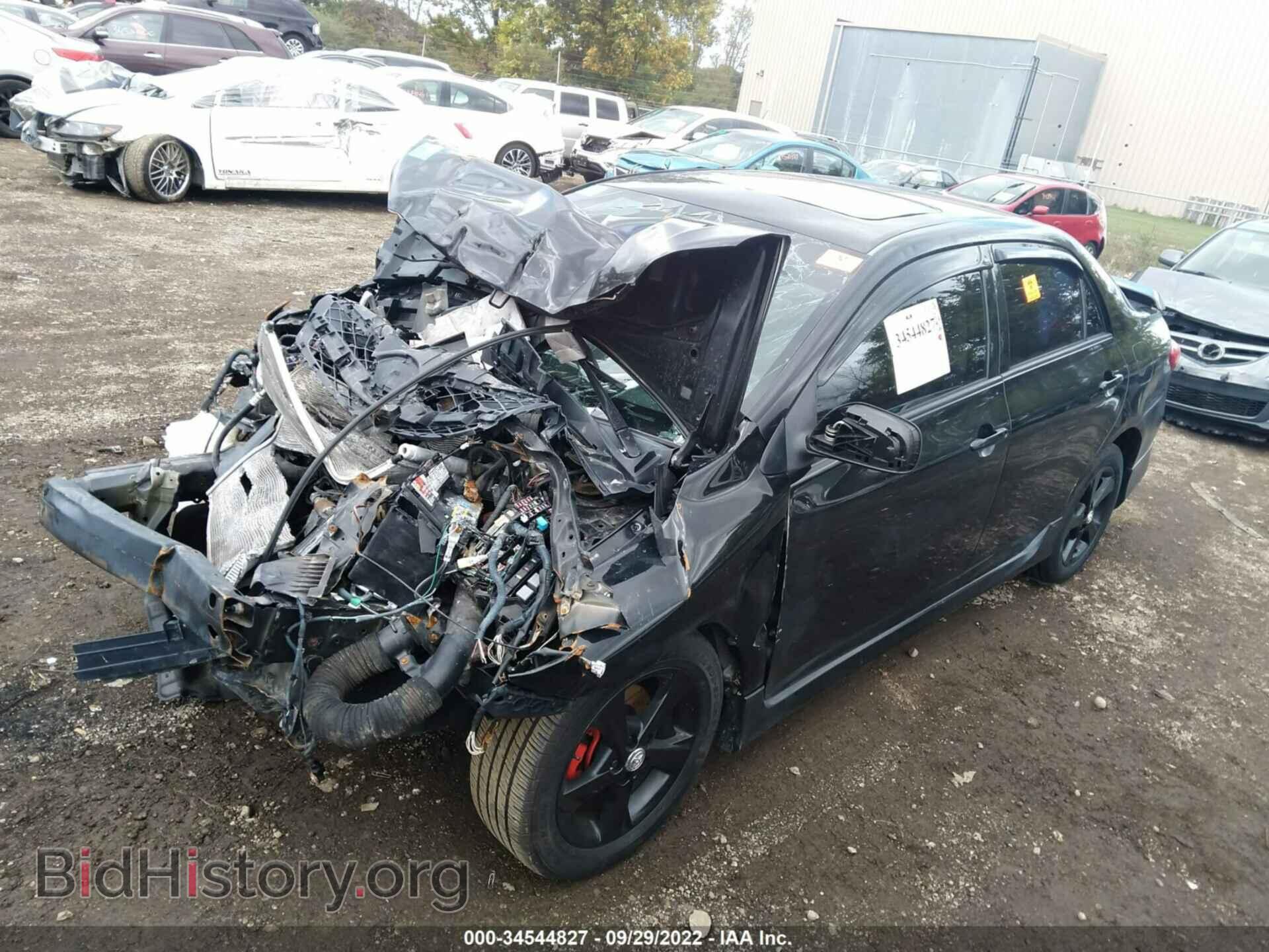 2011 TOYOTA COROLLA - VIN: 2T1BU4EE6BC621566 - Фото 2