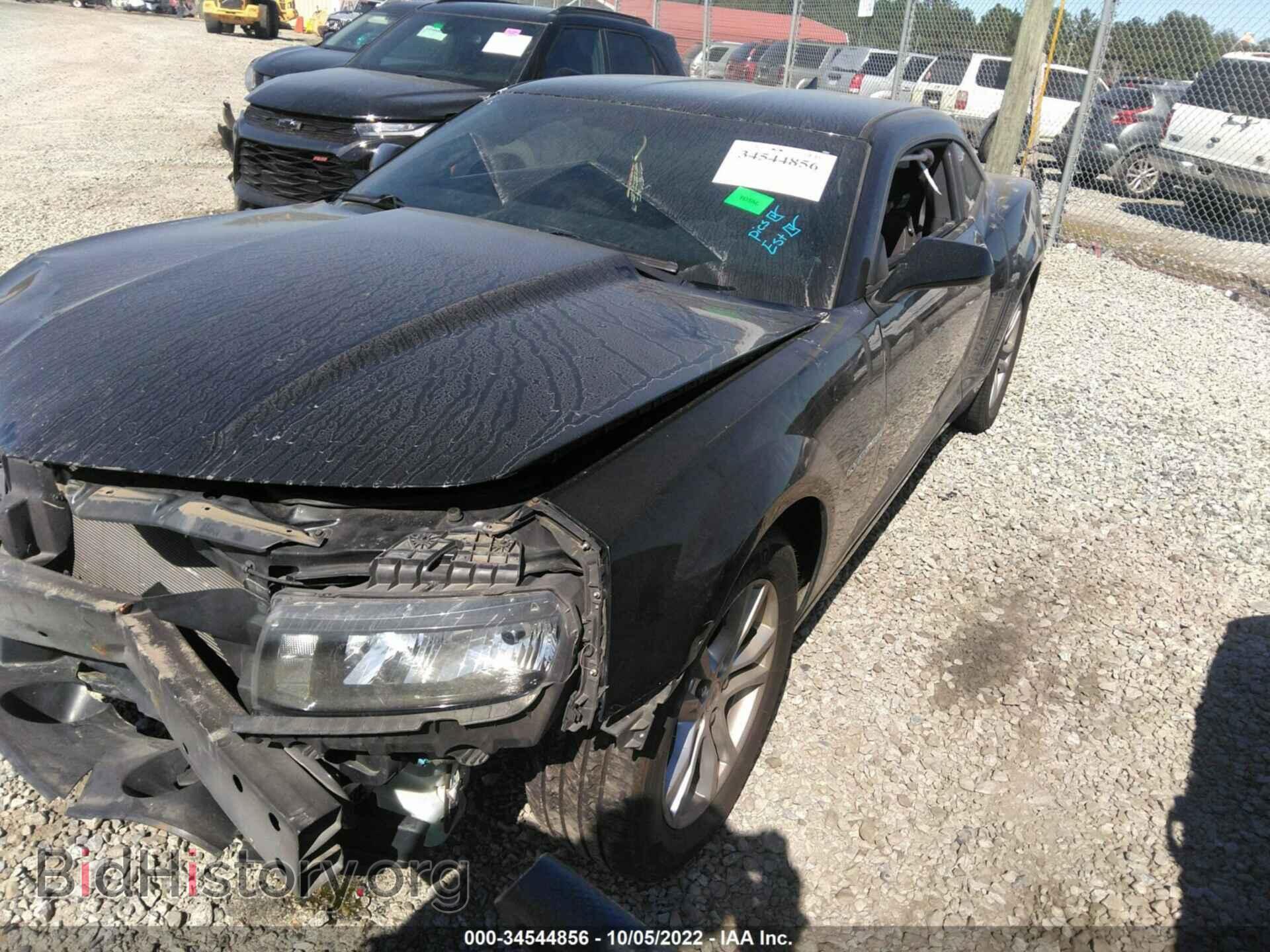 2014 CHEVROLET CAMARO - VIN: 2G1FA1E37E9321457 - Фото 2