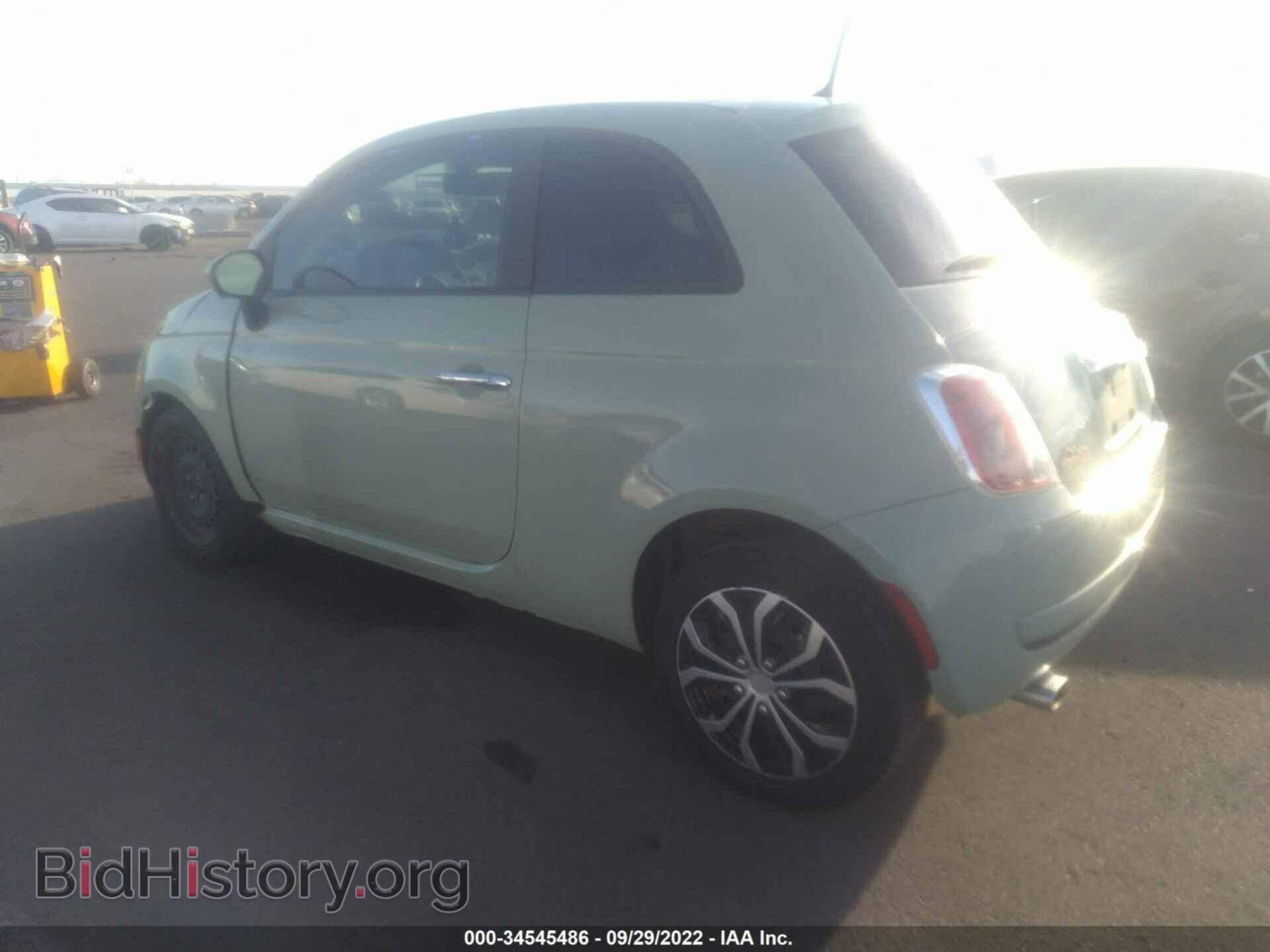 2012 FIAT 500 - VIN: 3C3CFFAR5CT199022 - Photo 3