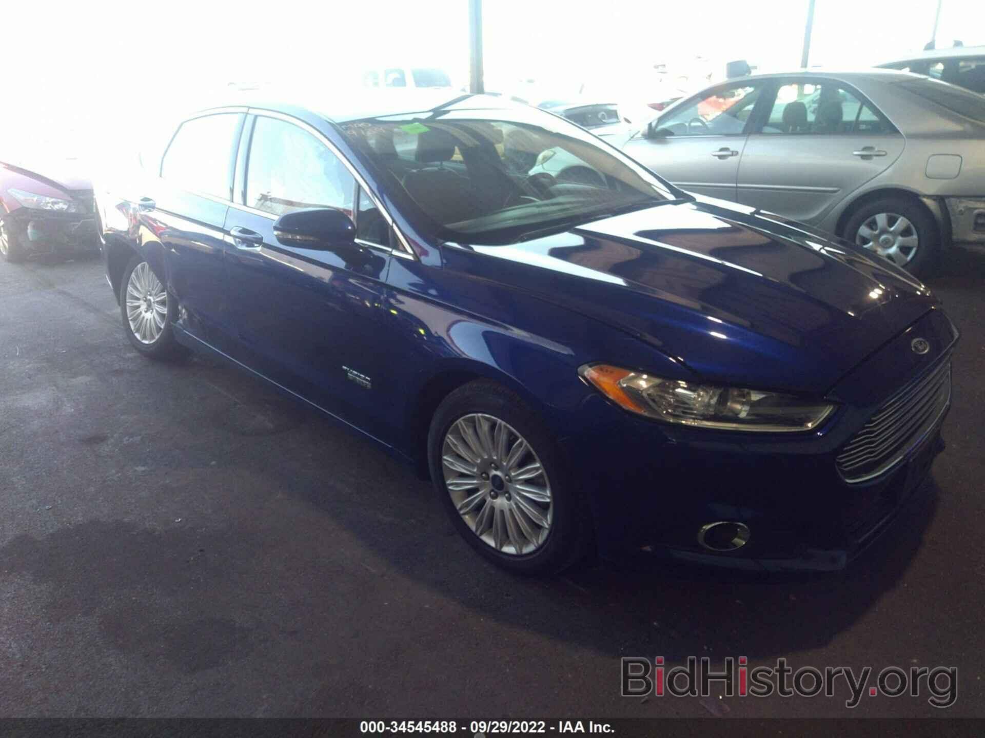 Photo 3FA6P0PU0GR166145 - FORD FUSION ENERGI 2016