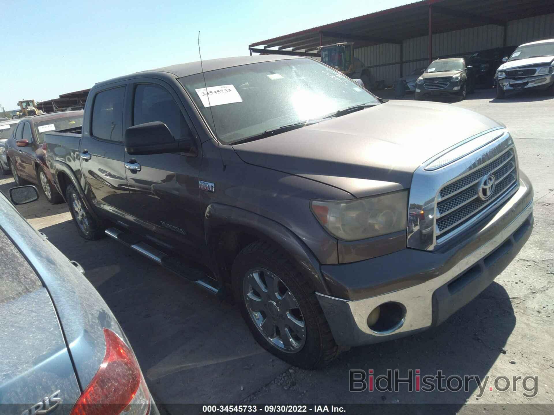 Photo 5TFDV54118X033420 - TOYOTA TUNDRA 4WD TRUCK 2008