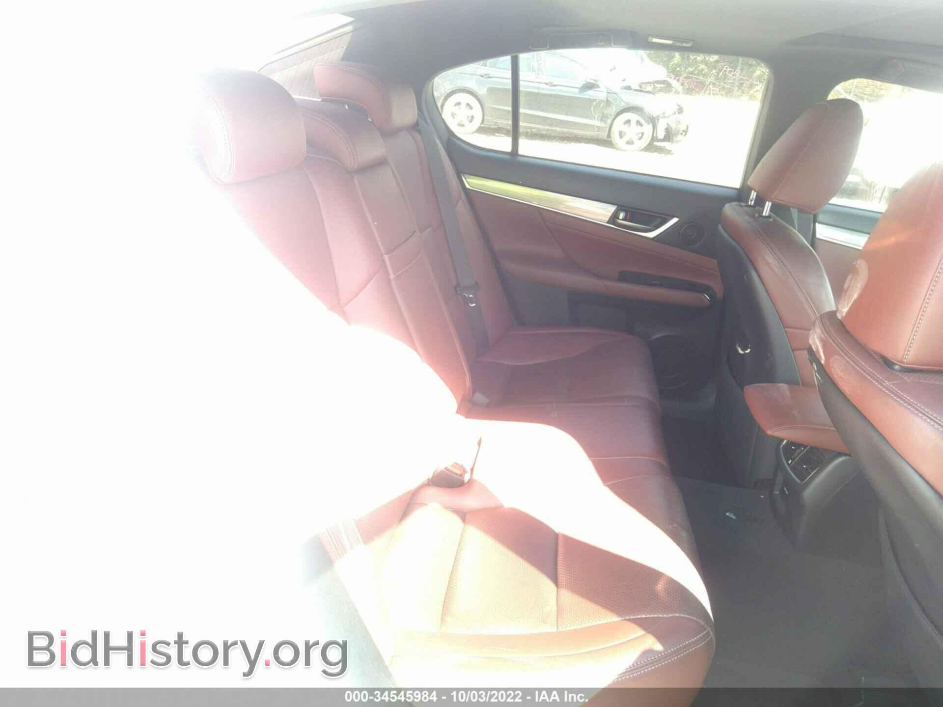 2014 LEXUS GS 350 - VIN: JTHBE1BL4E5039531 - Photo 8