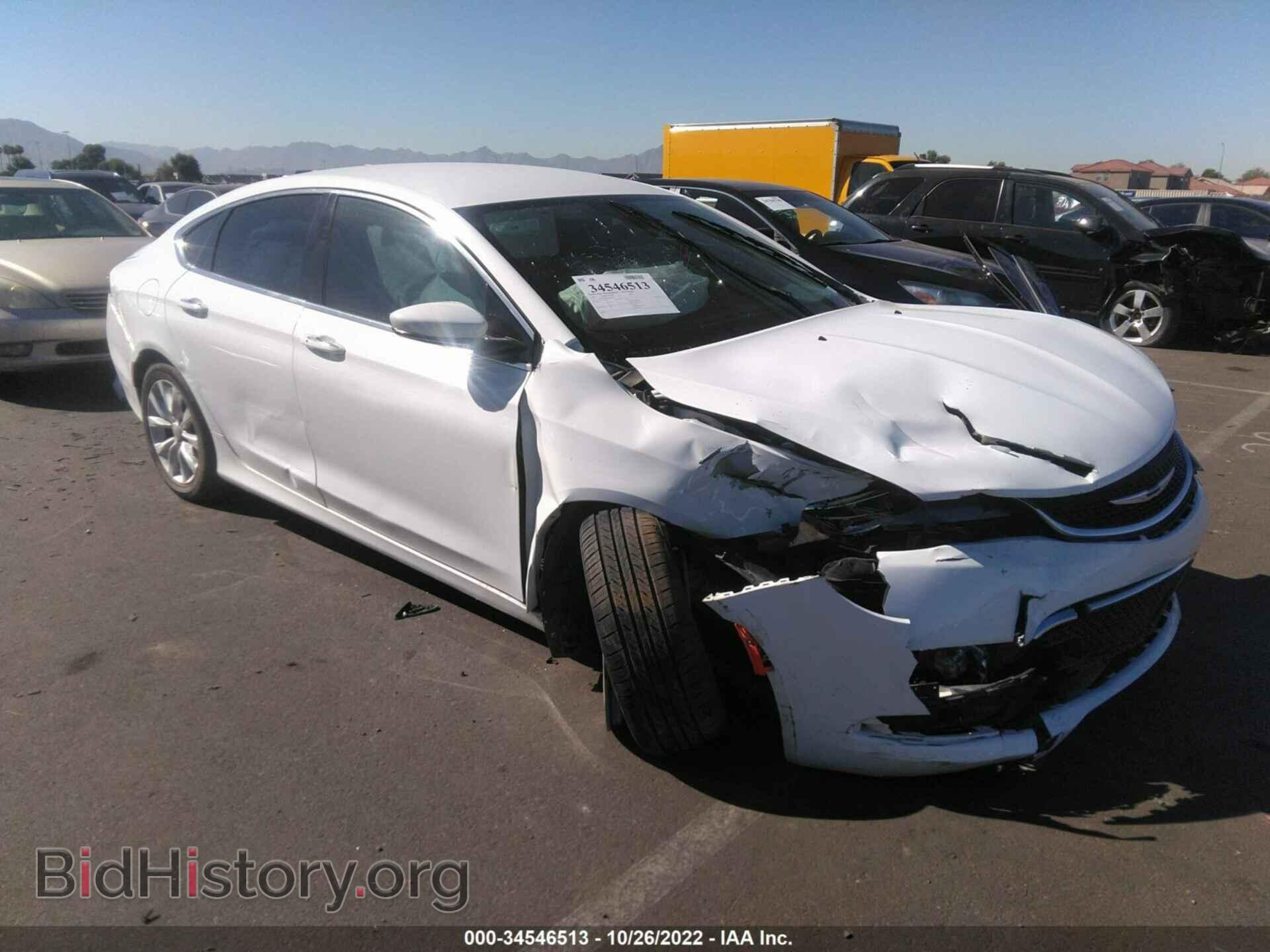 Фотография 1C3CCCCB6FN569227 - CHRYSLER 200 2015