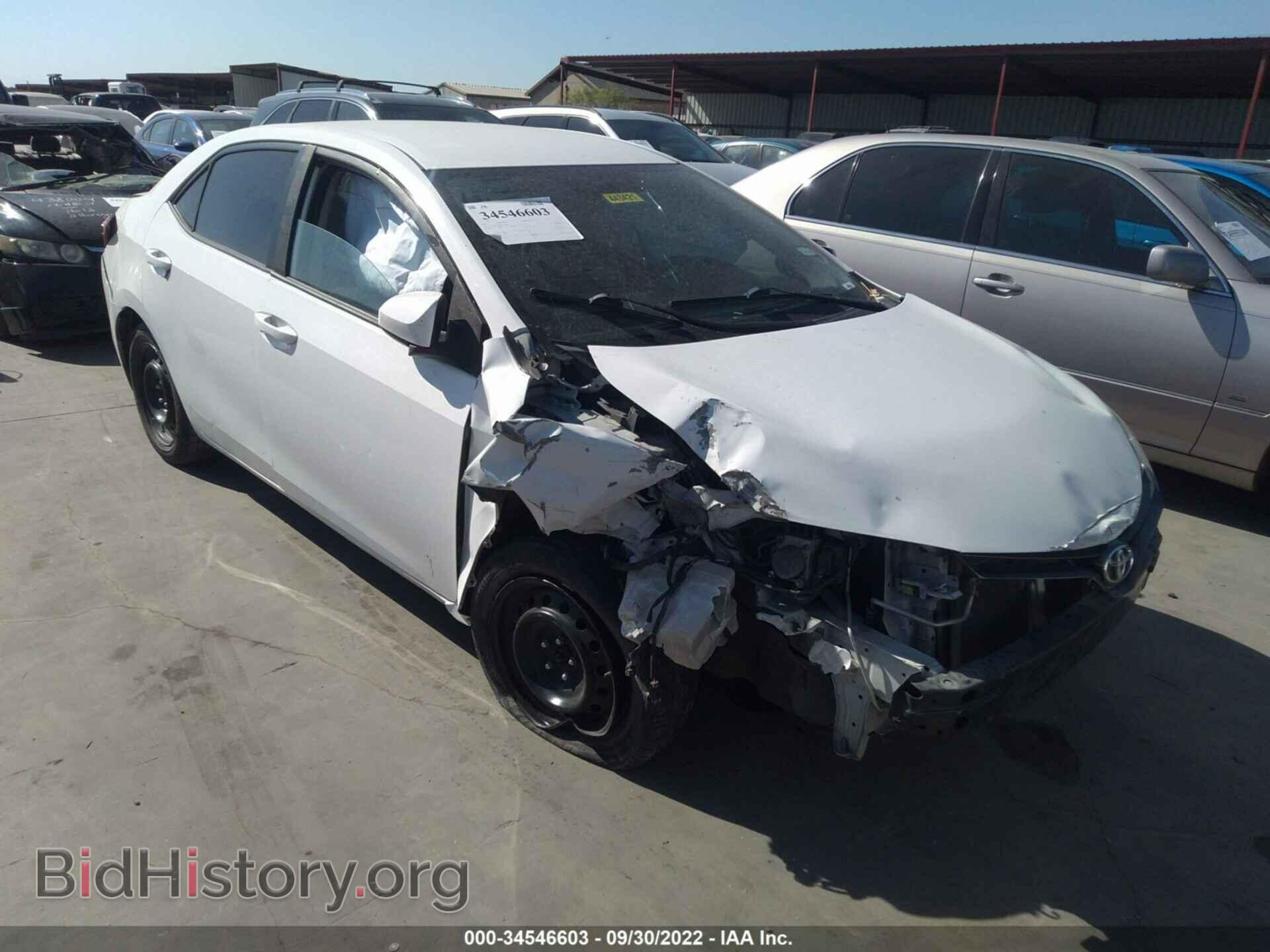 Photo 2T1BURHE3FC332711 - TOYOTA COROLLA 2015