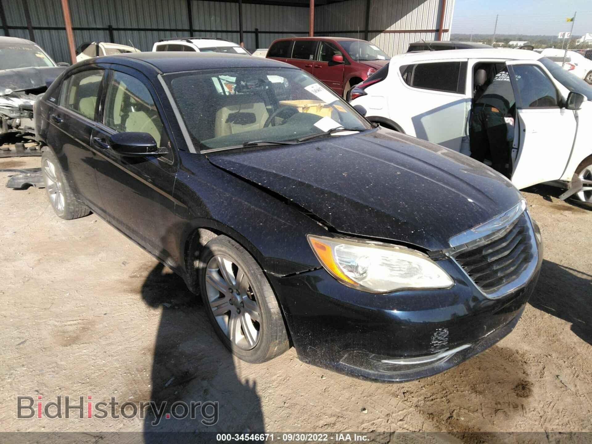 Фотография 1C3CCBBB3CN160805 - CHRYSLER 200 2012