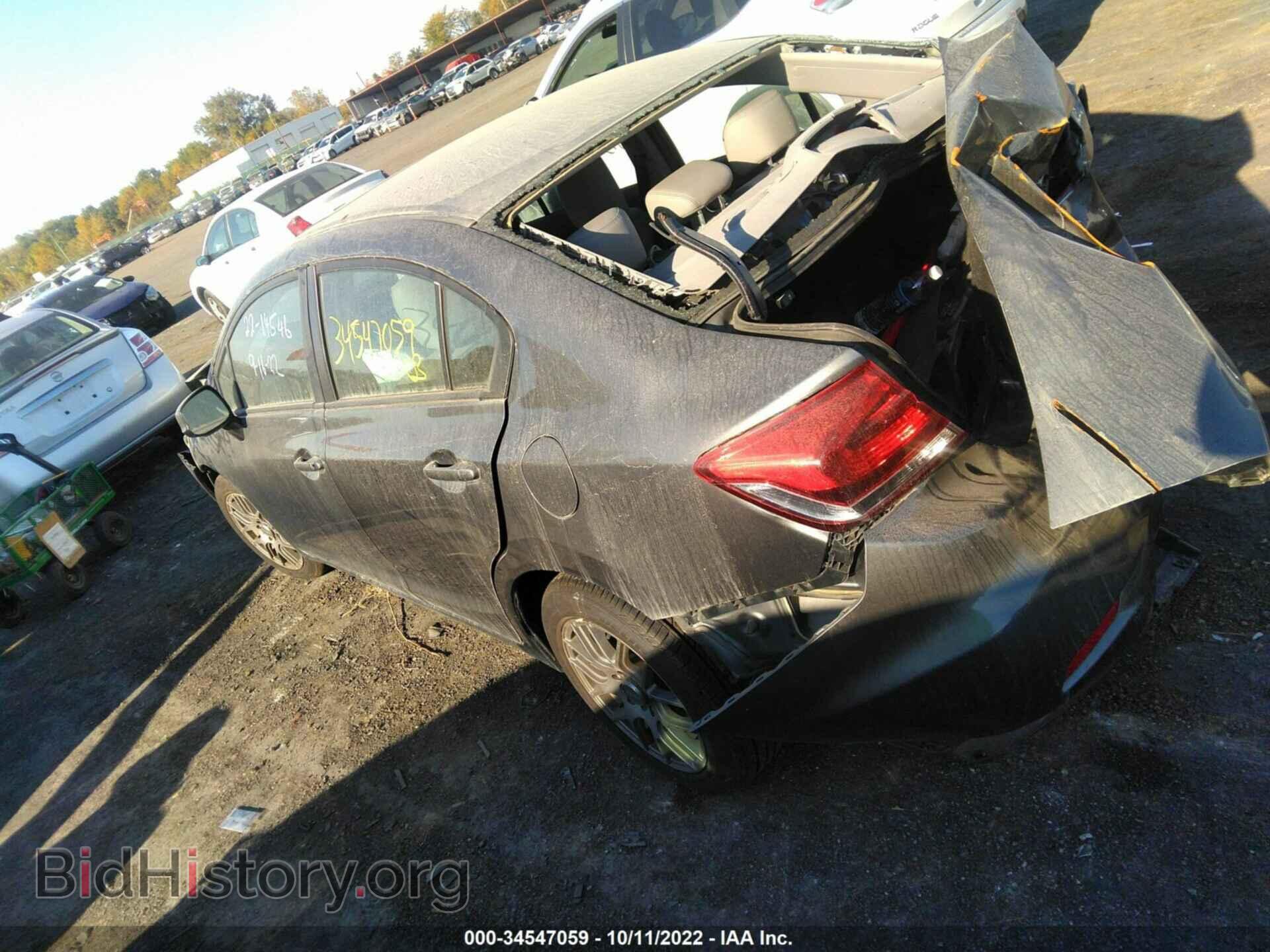 2013 HONDA CIVIC SDN - VIN: 19XFB2F94DE012512 - Фото 3