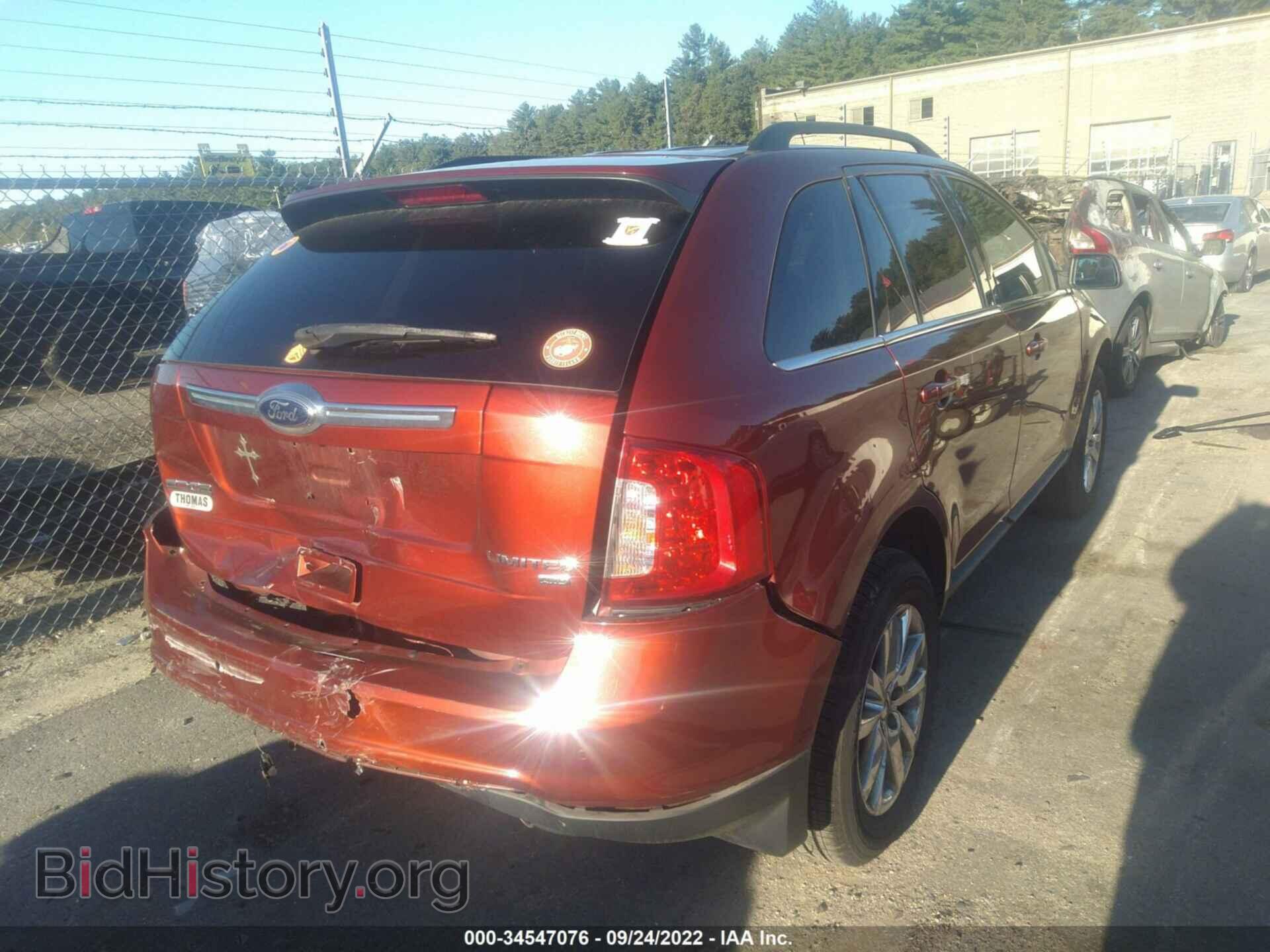 2014 FORD EDGE - VIN: 2FMDK4KC1EBA20527 - Фото 4