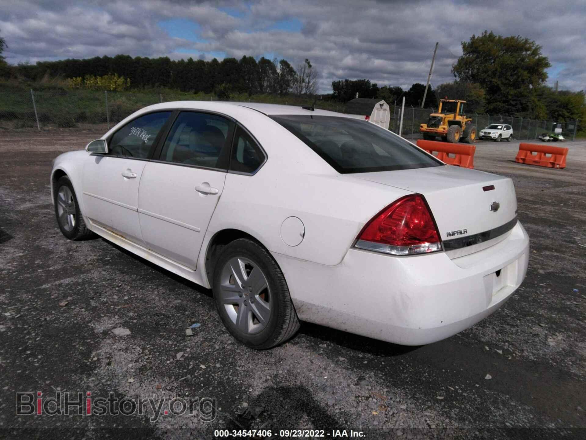 2011 CHEVROLET IMPALA - VIN: 2G1WF5EK1B1203706 - Фото 3