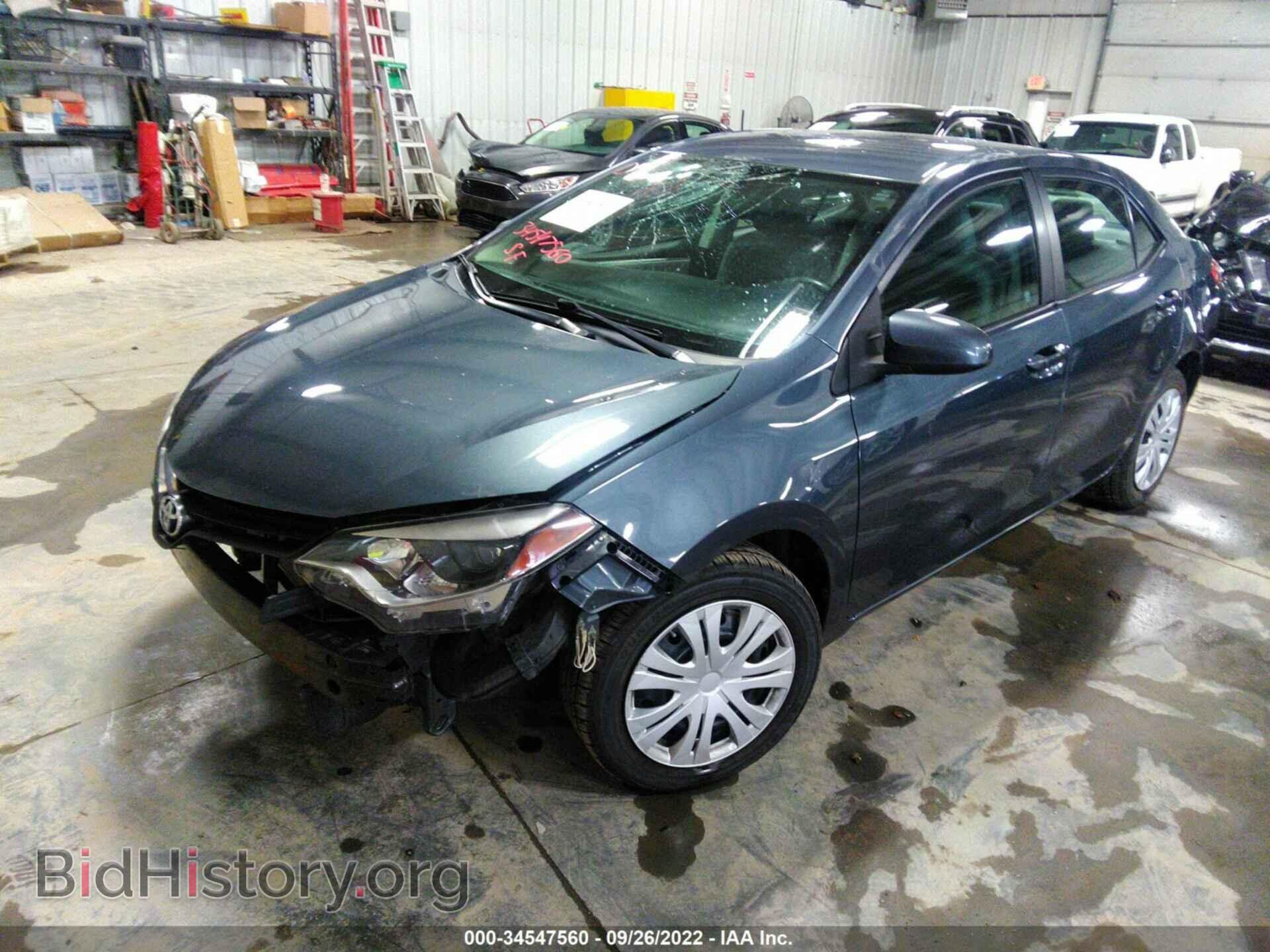 2014 TOYOTA COROLLA - VIN: 2T1BURHE4EC043254 - Фото 2