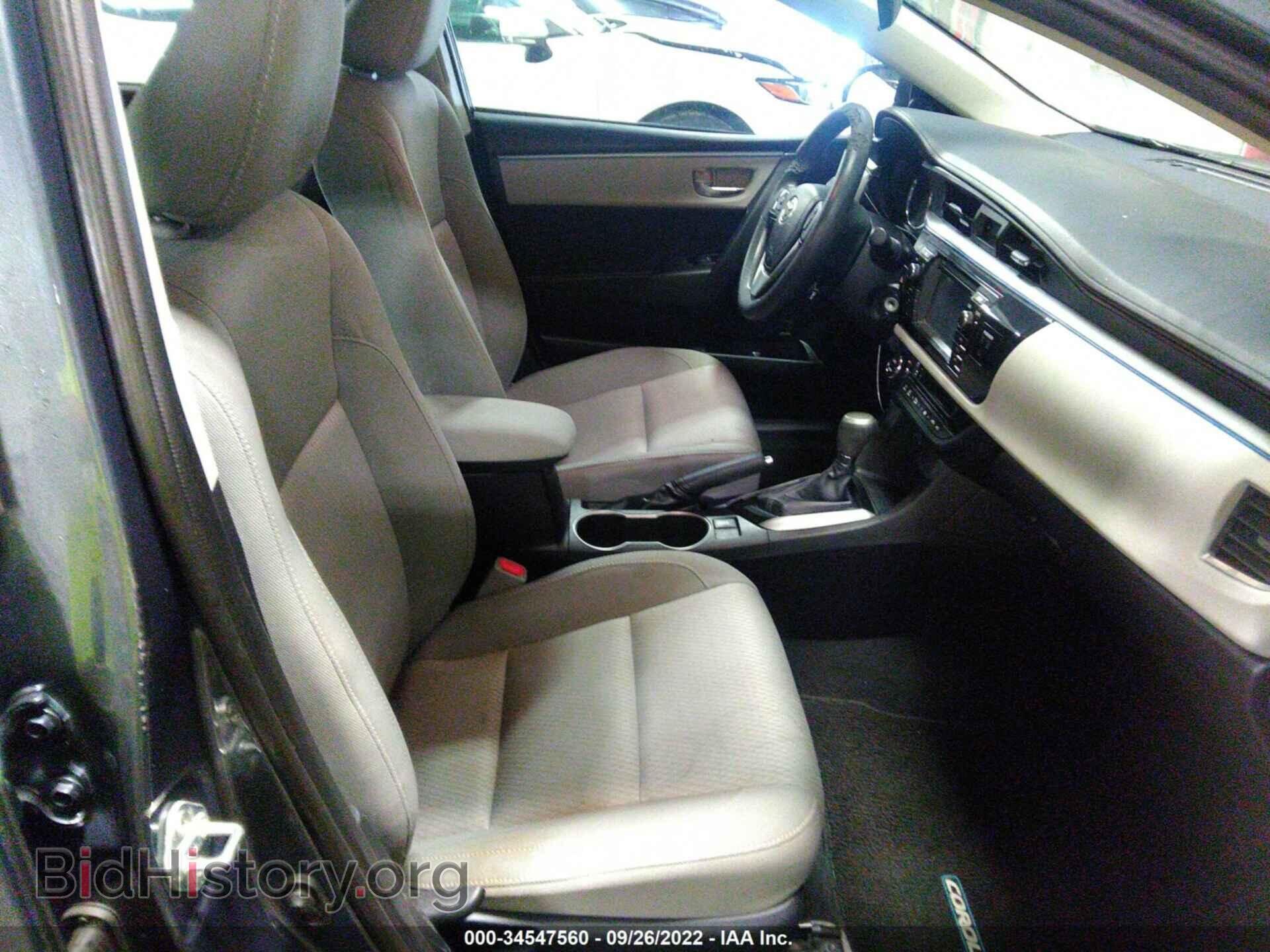 2014 TOYOTA COROLLA - VIN: 2T1BURHE4EC043254 - Фото 5