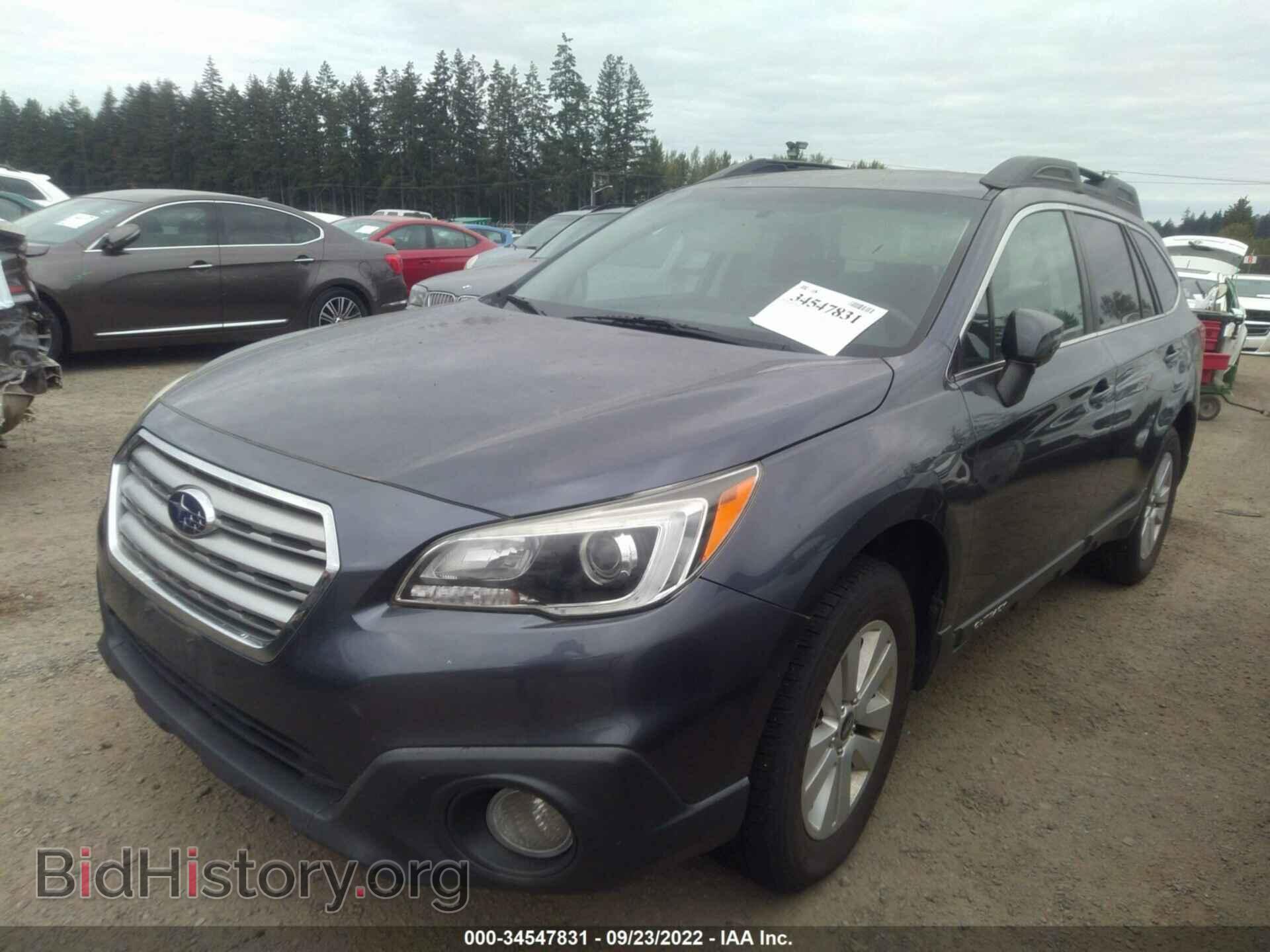 2016 SUBARU OUTBACK - VIN: 4S4BSBCC8G3330932 - Фото 2