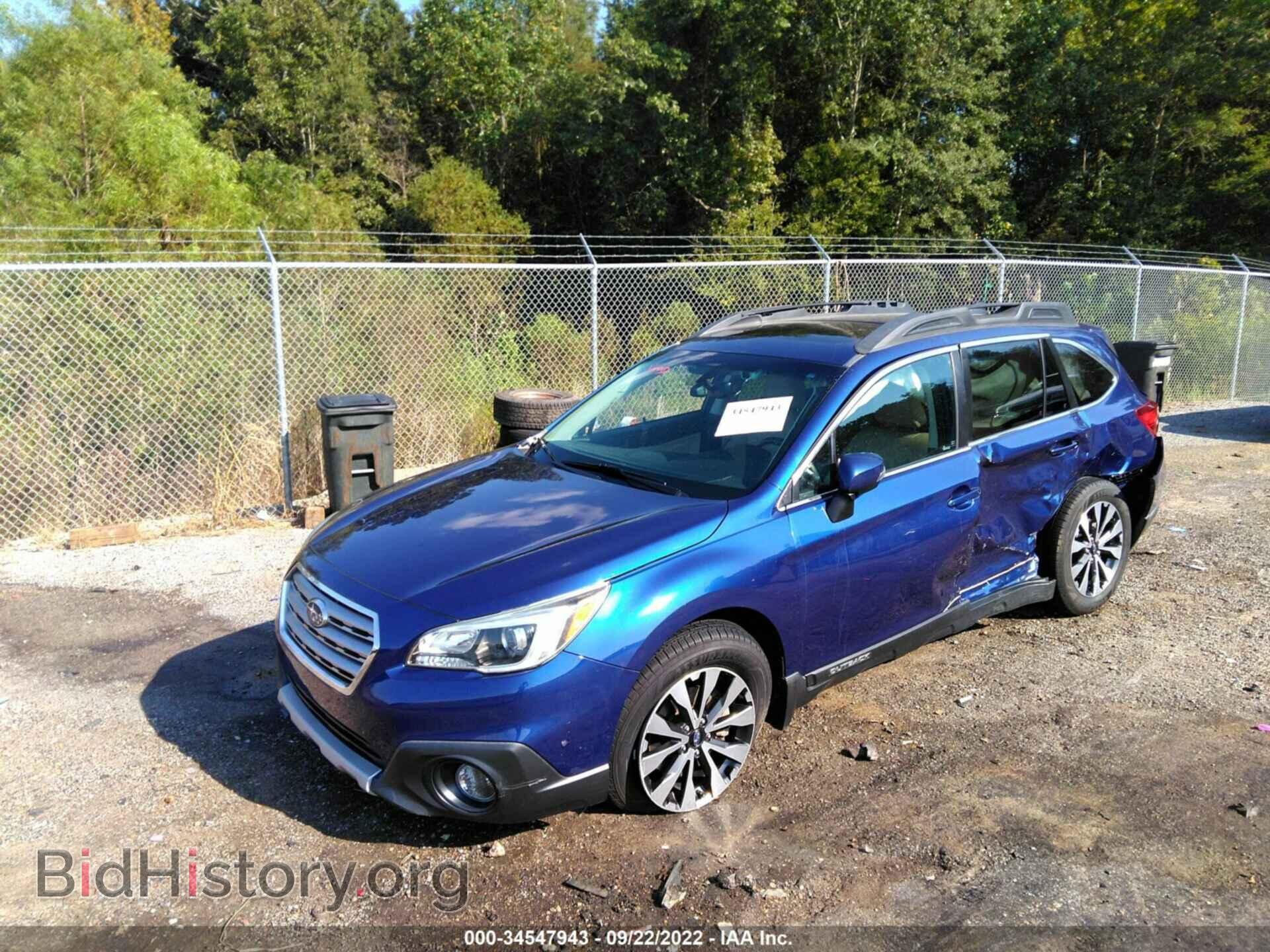 2017 SUBARU OUTBACK - VIN: 4S4BSANC4H3224812 - Фото 2