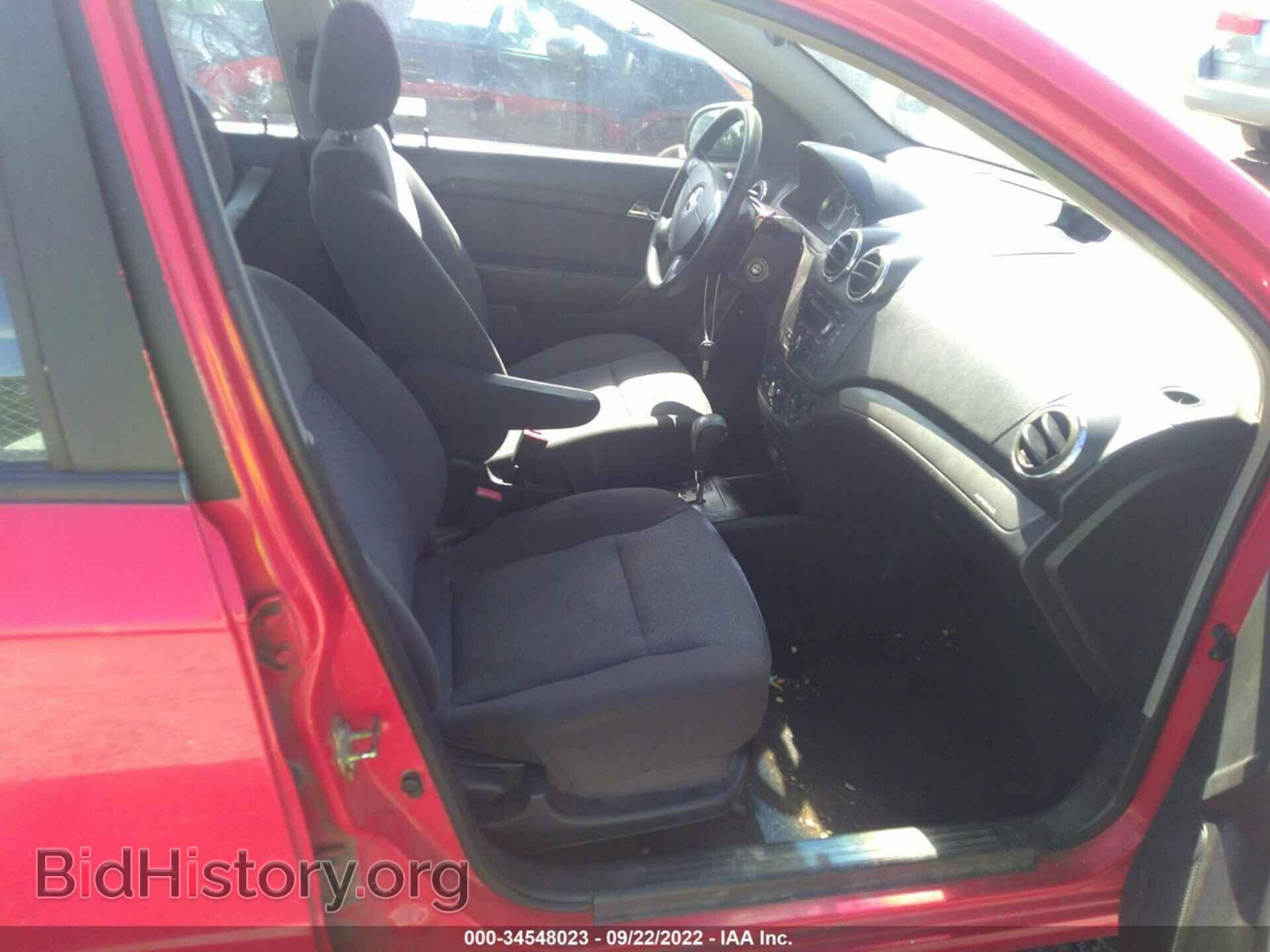 2007 CHEVROLET AVEO - VIN: KL1TG56677B111376 - Фото 5