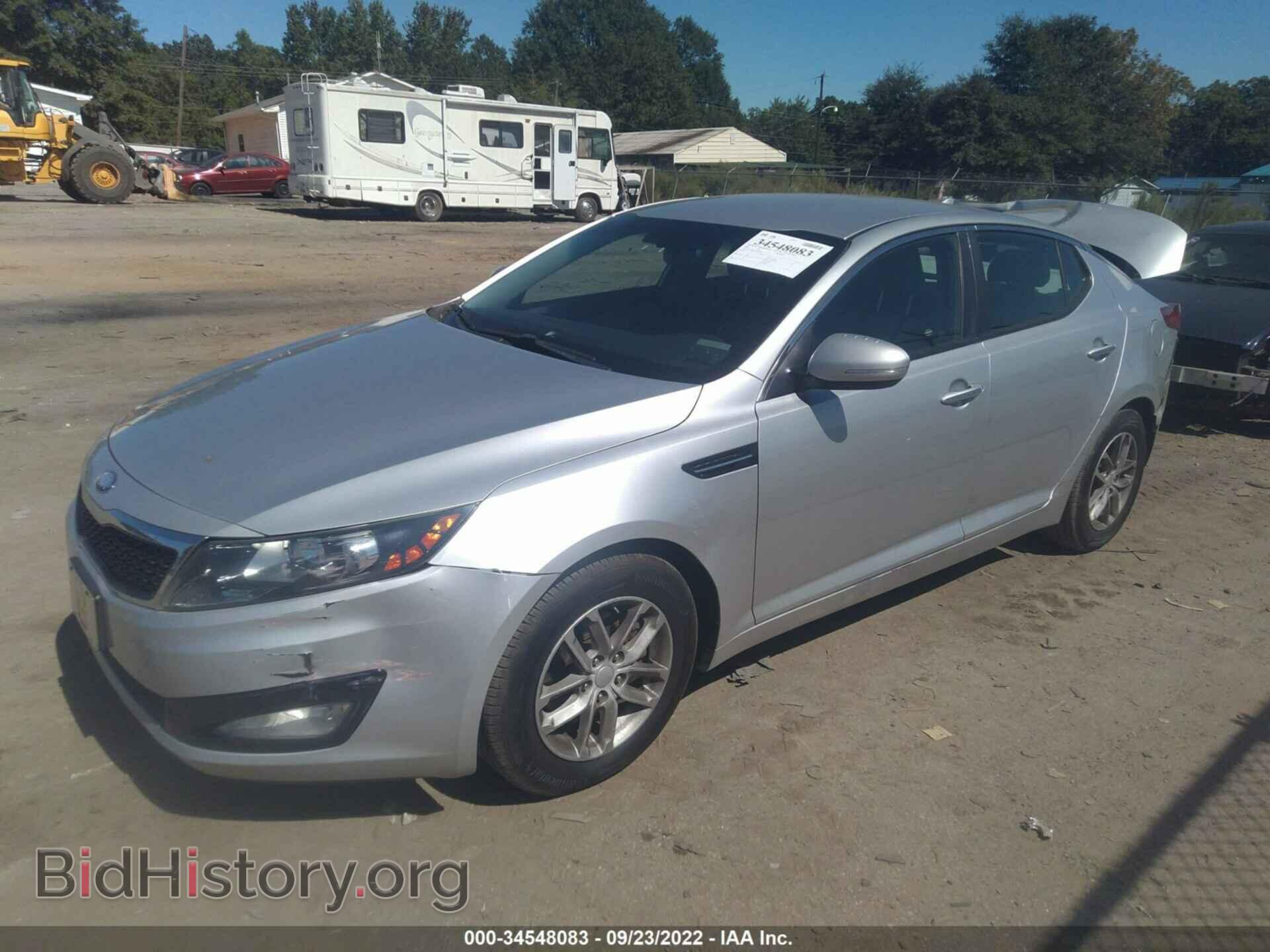2013 KIA OPTIMA - VIN: KNAGM4A71D5383488 - Фото 2