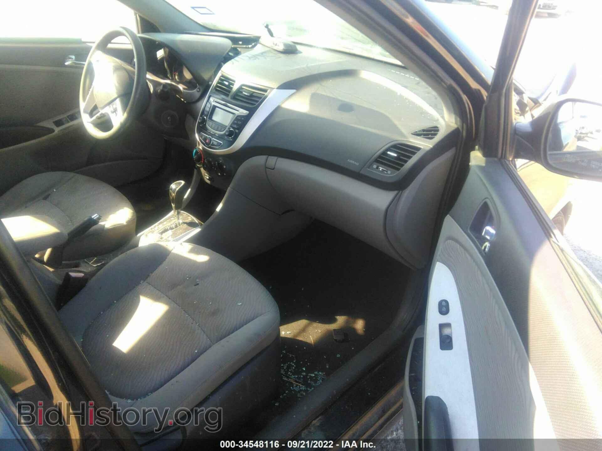 2012 HYUNDAI ACCENT - VIN: KMHCU4AE6CU119926 - Фото 5