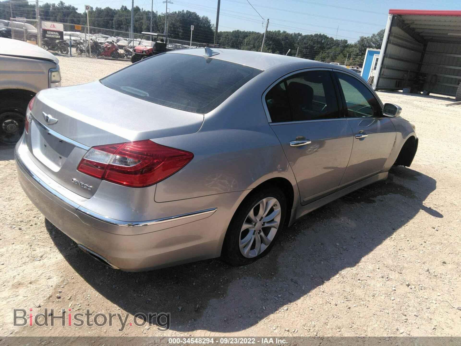 2013 HYUNDAI GENESIS - VIN: KMHGC4DD9DU209662 - Фото 4