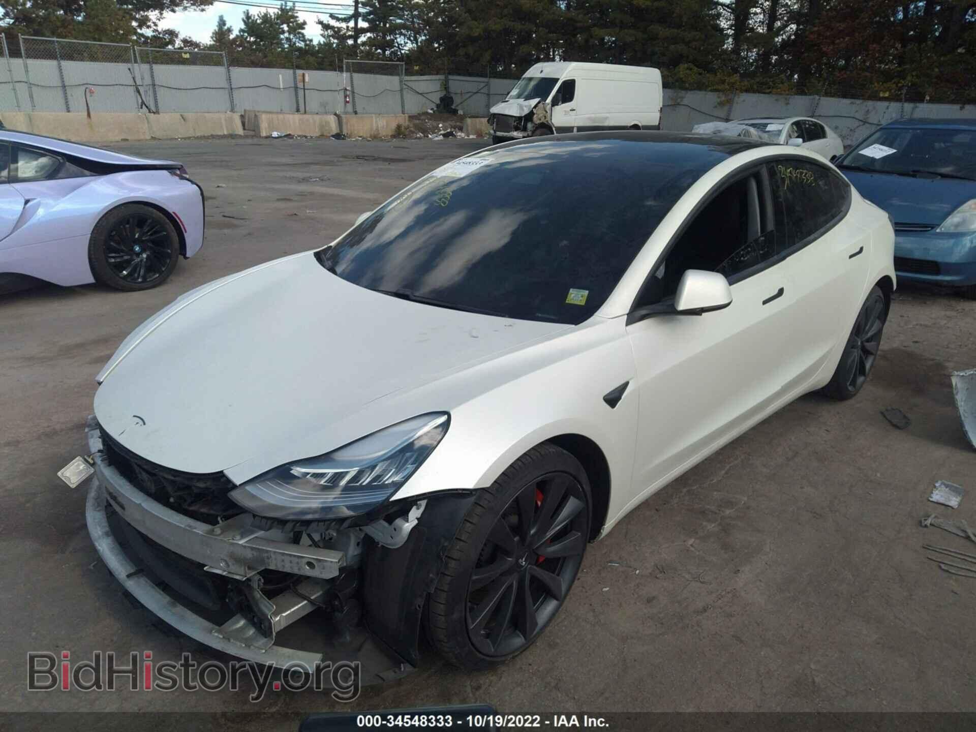 2020 TESLA MODEL 3 - VIN: 5YJ3E1EC9LF714206 - Фото 2