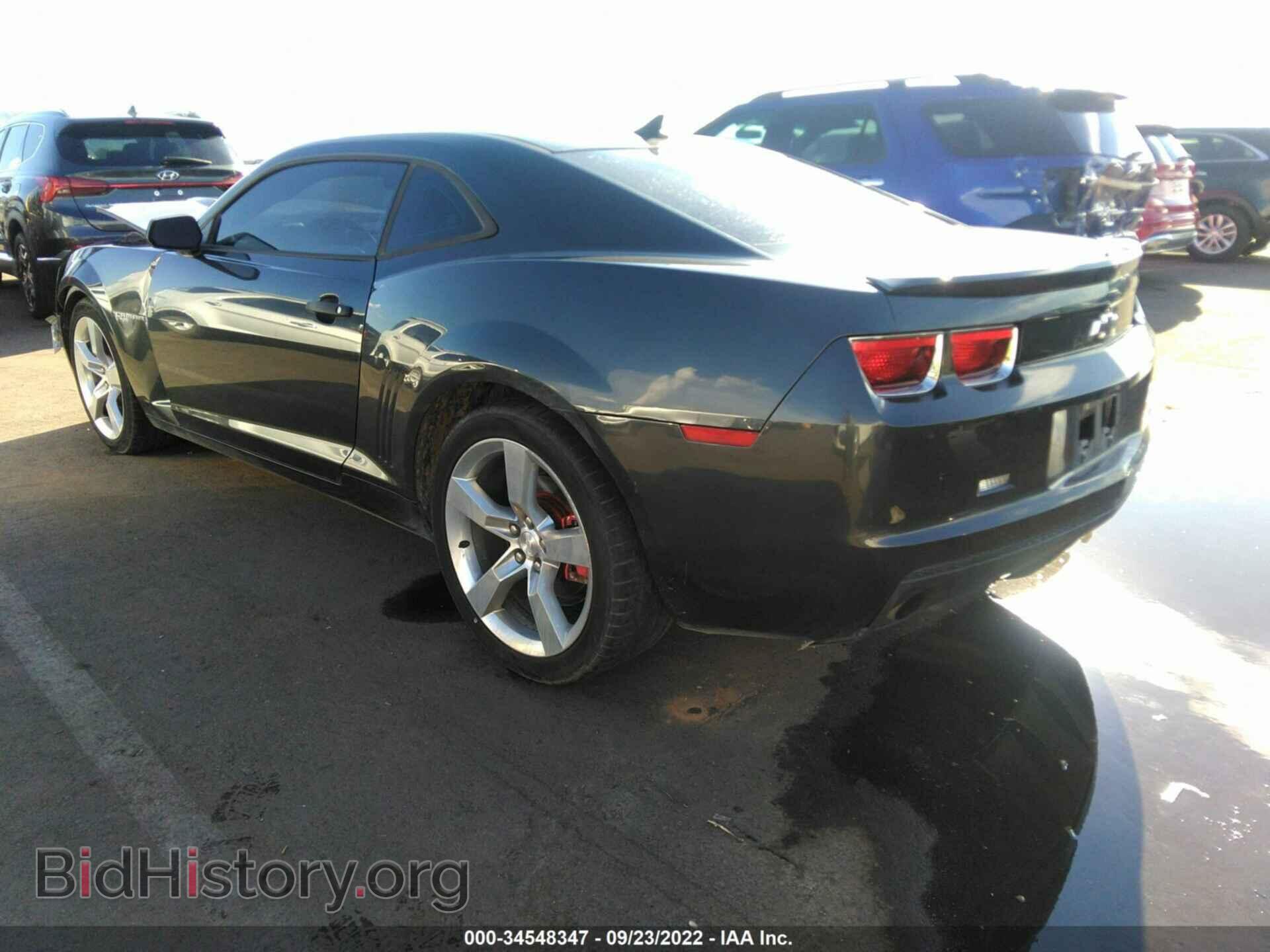 2012 CHEVROLET CAMARO - VIN: 2G1FA1E30C9186660 - Фото 3