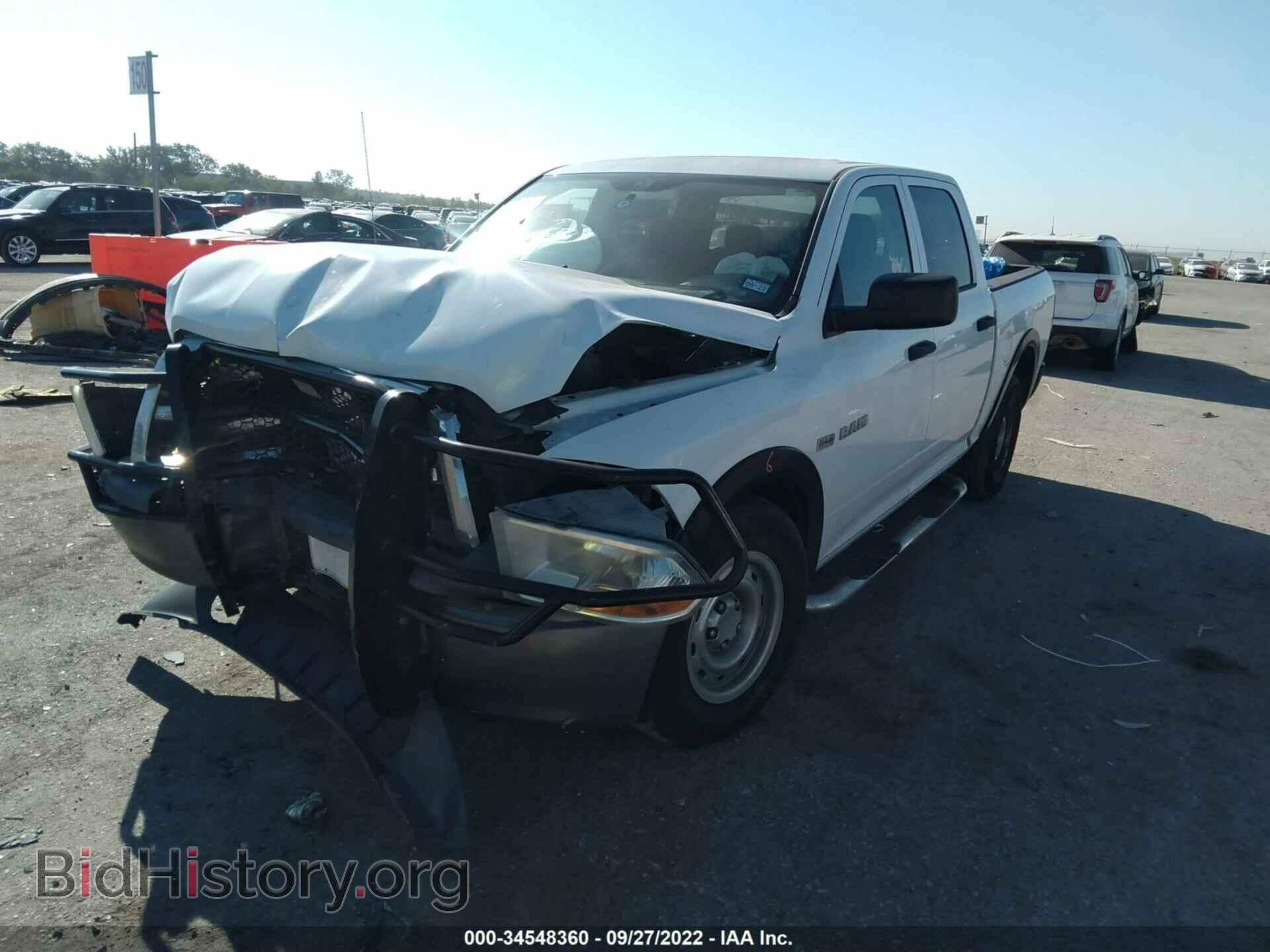 2010 DODGE RAM 1500 - VIN: 1D7RB1CT3AS245996 - Фото 2