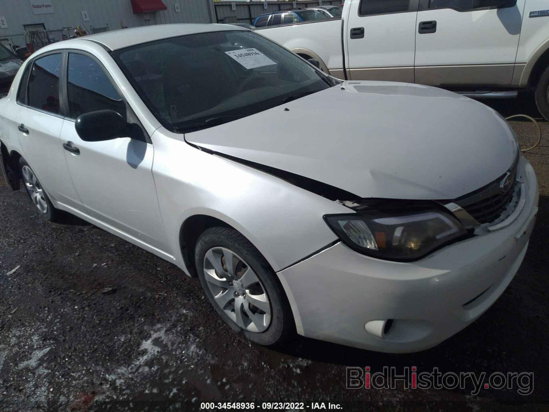 Photo JF1GE61618H523200 - SUBARU IMPREZA SEDAN 2008