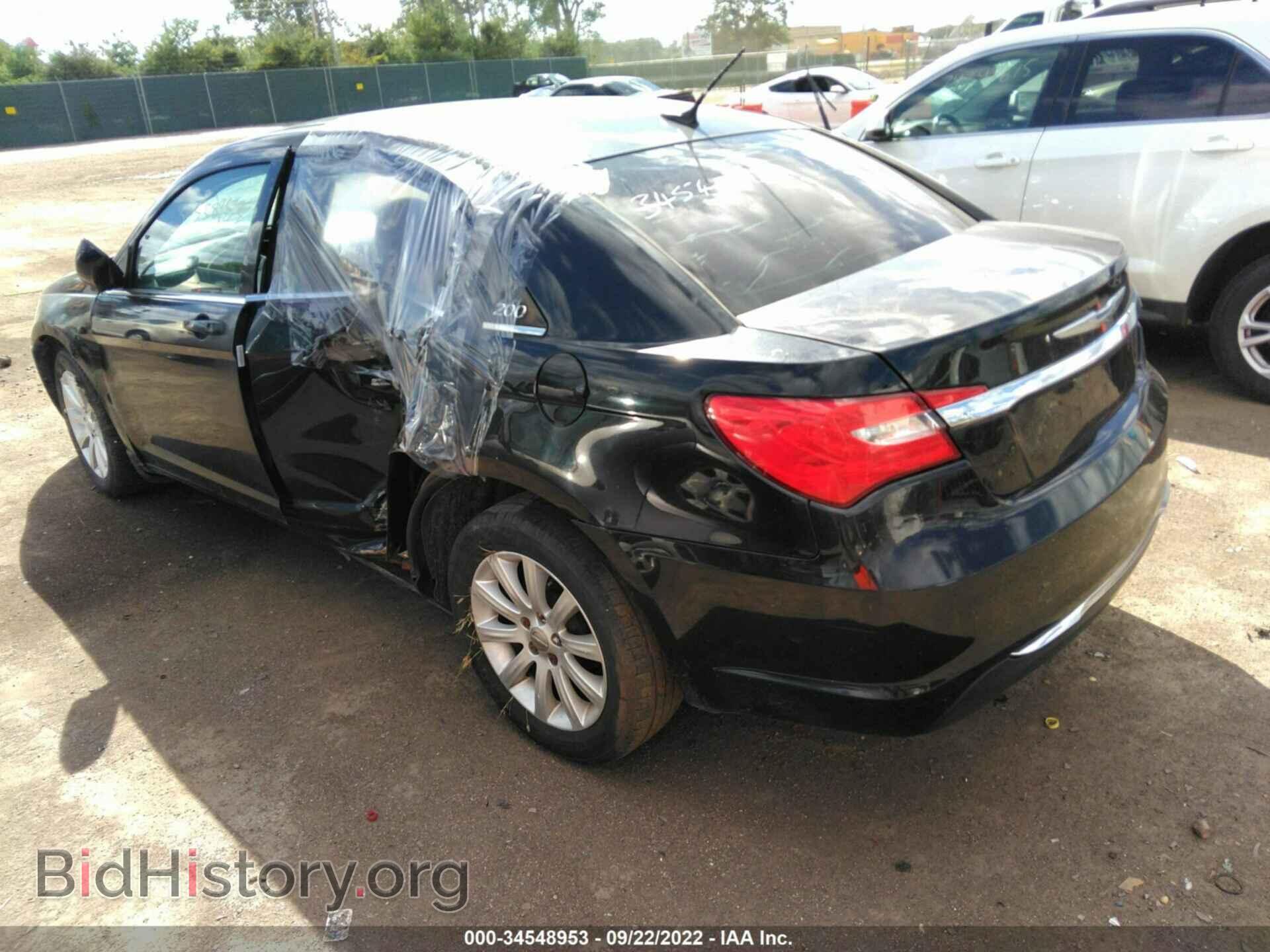 2012 CHRYSLER 200 - VIN: 1C3CCBBB3CN121387 - Фото 3