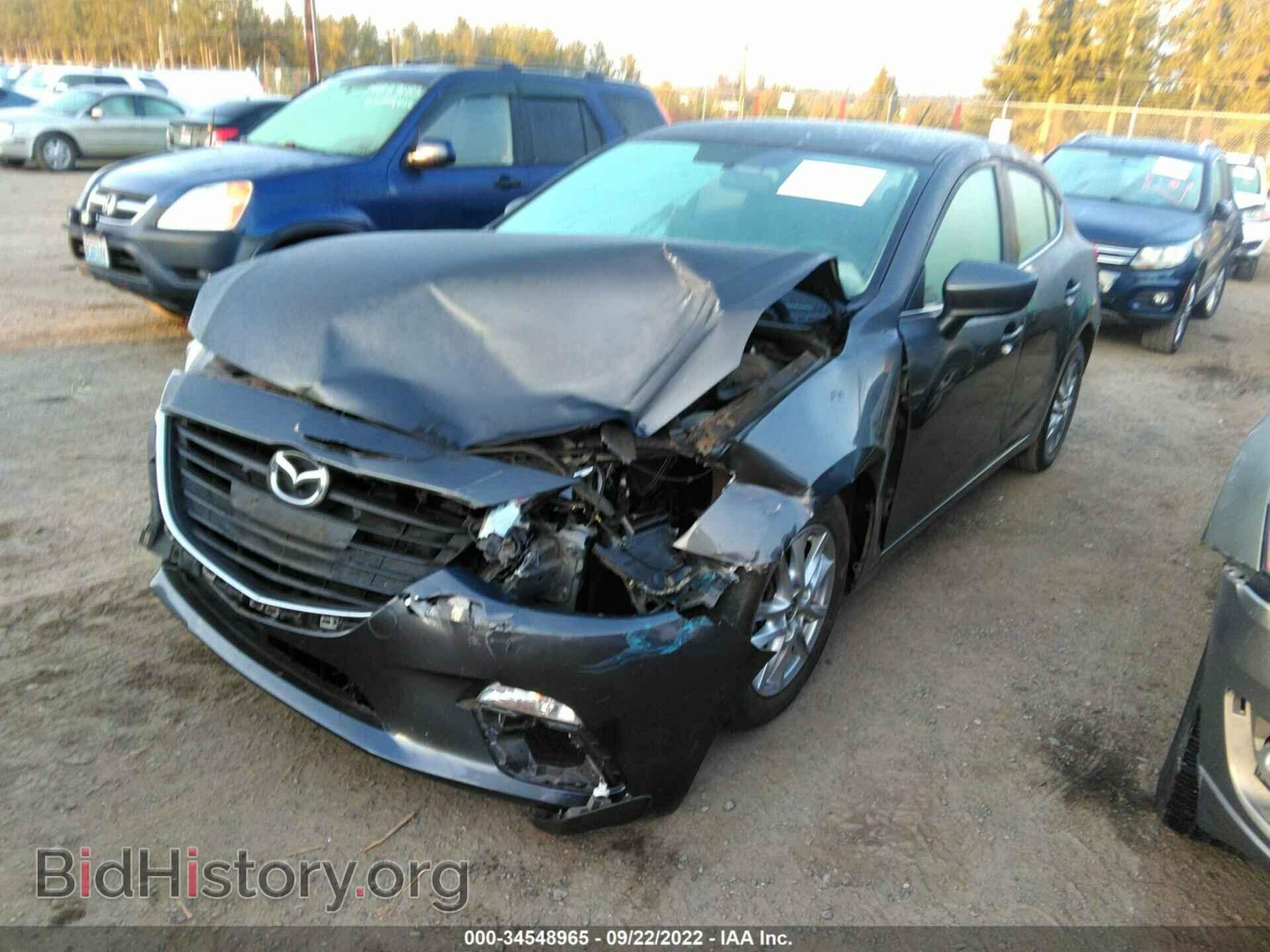 2014 MAZDA MAZDA3 - VIN: JM1BM1L76E1117191 - Фото 2