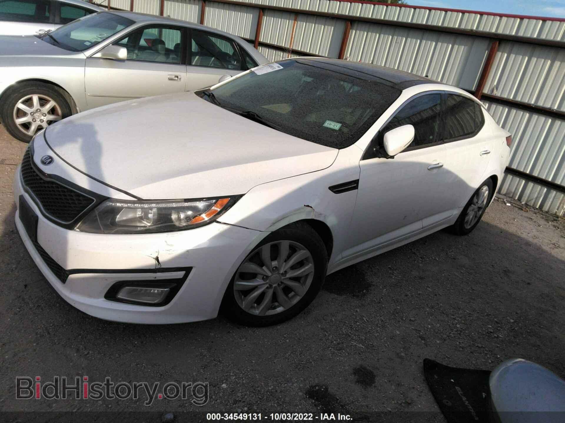 2015 KIA OPTIMA - VIN: 5XXGN4A76FG506927 - Фото 2