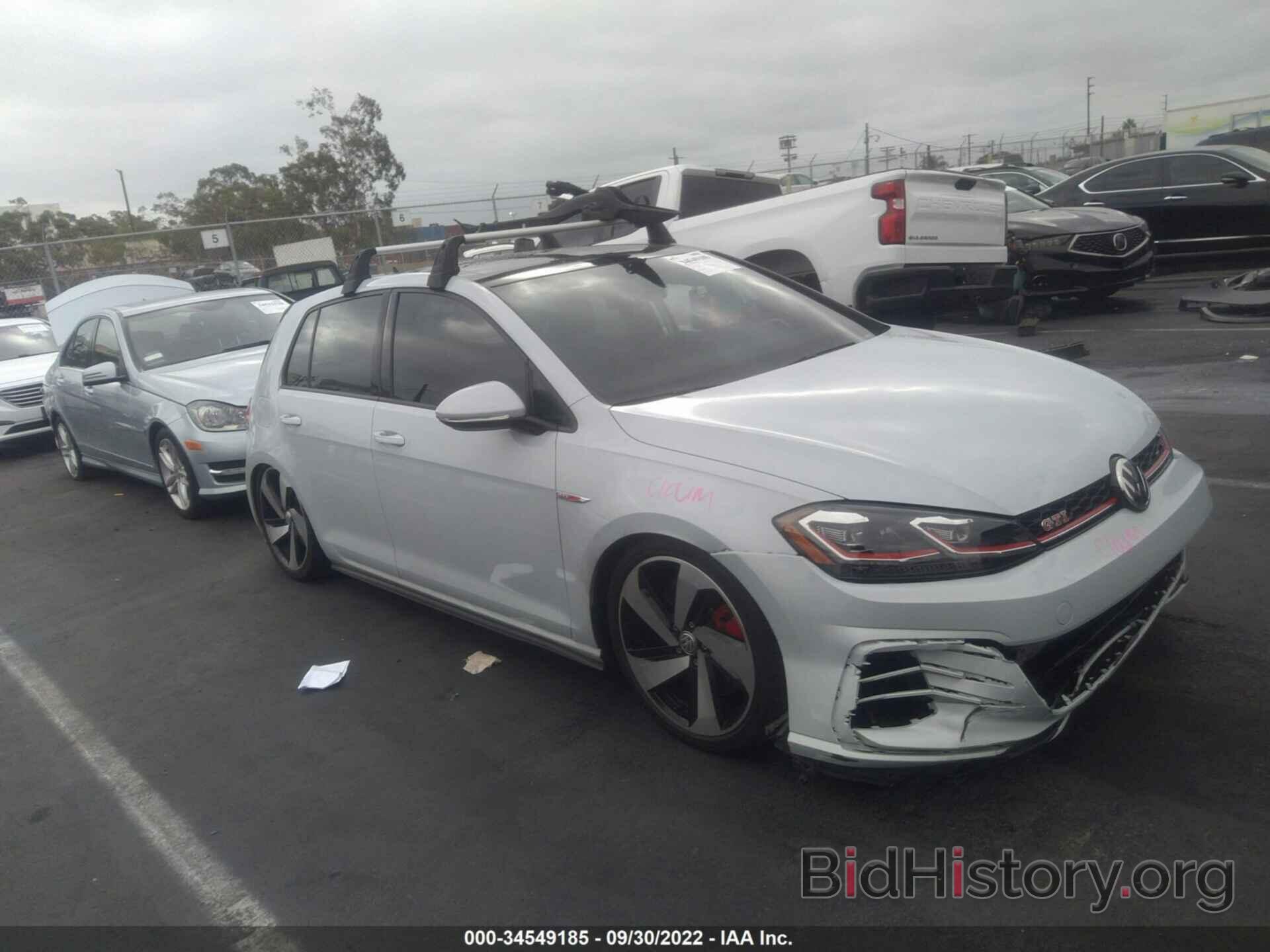 Photo 3VW6T7AU1KM031833 - VOLKSWAGEN GOLF GTI 2019