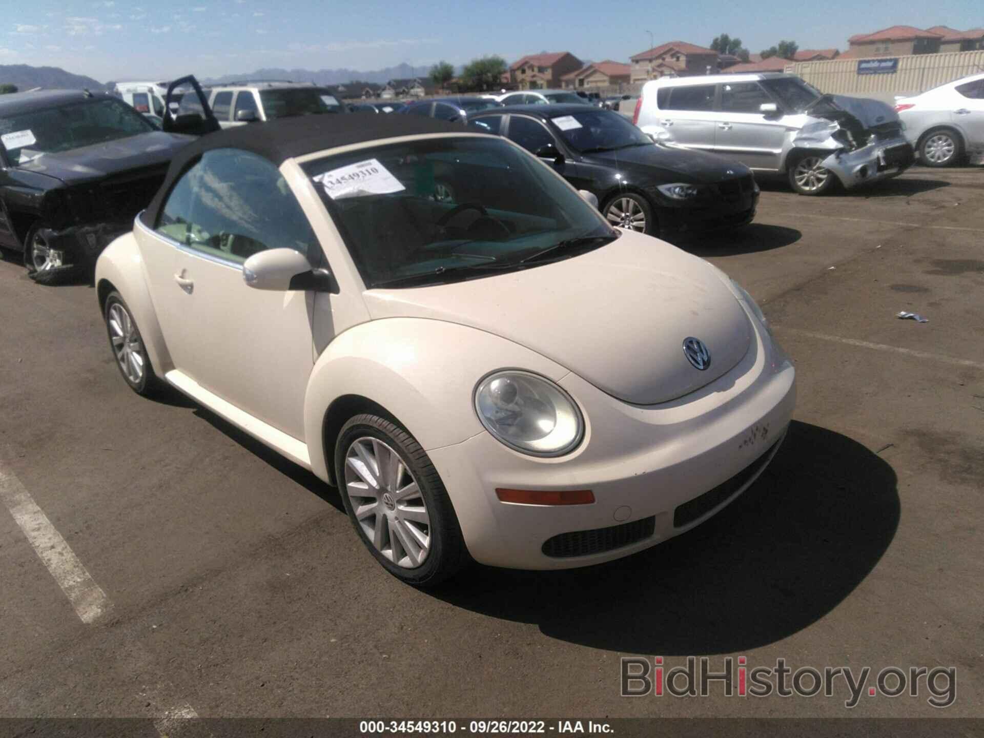 Photo 3VWRF31Y98M400141 - VOLKSWAGEN NEW BEETLE CONVERTIBLE 2008