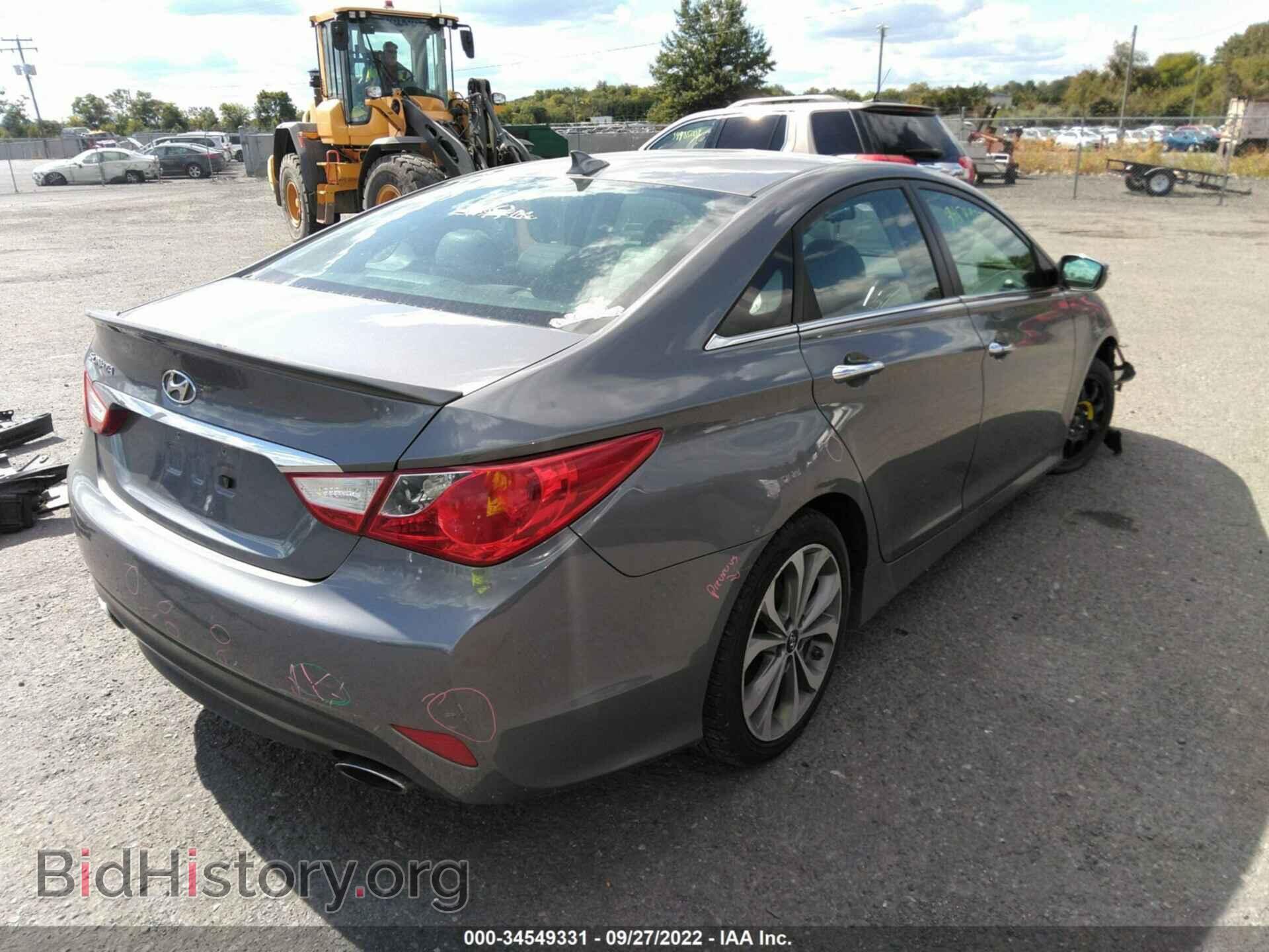 2014 HYUNDAI SONATA - VIN: 5NPEC4AC9EH941051 - Фото 4