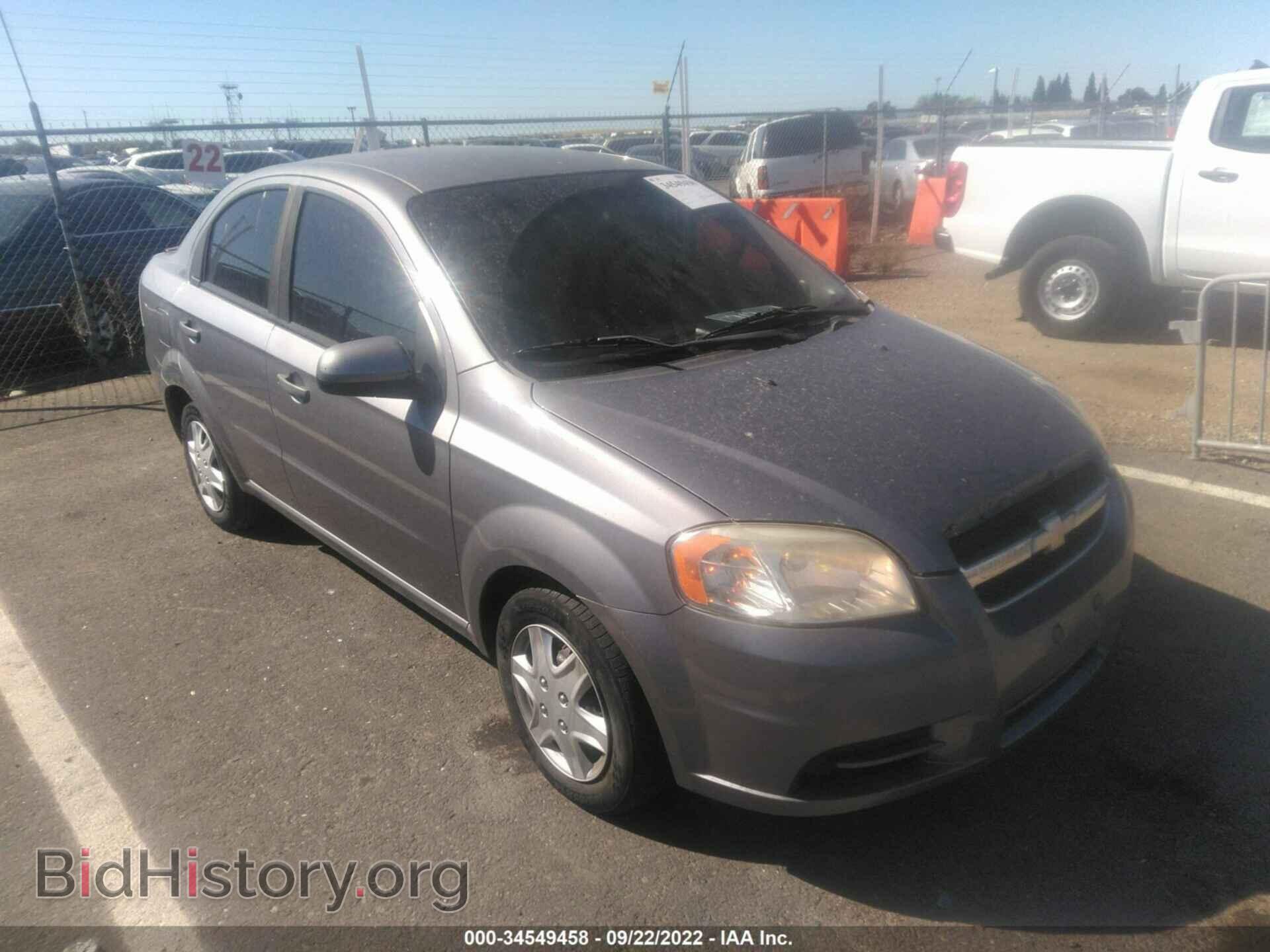 Photo KL1TD5DE1BB123972 - CHEVROLET AVEO 2011