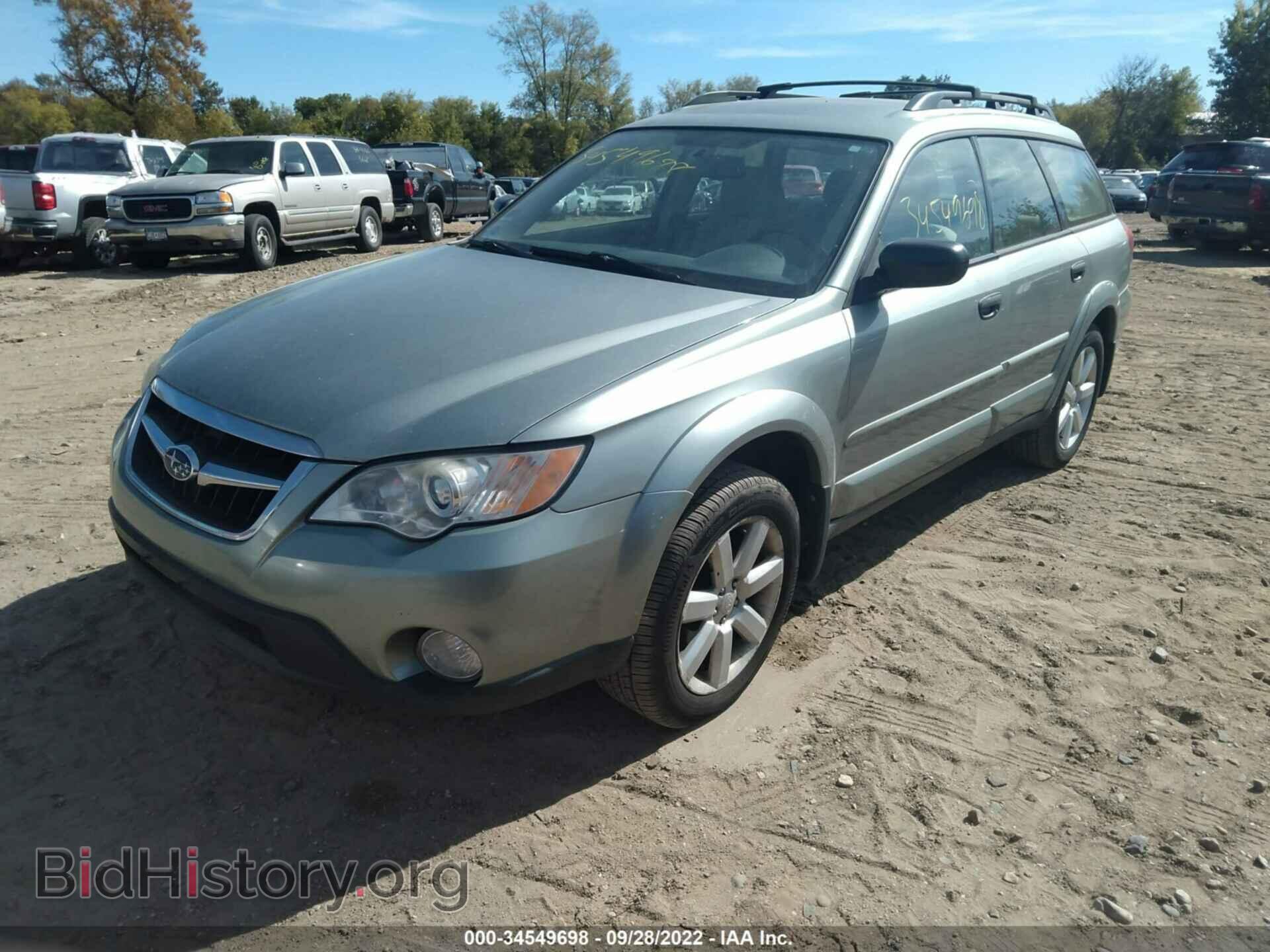 2009 SUBARU OUTBACK - VIN: 4S4BP61C697314204 - Фото 2