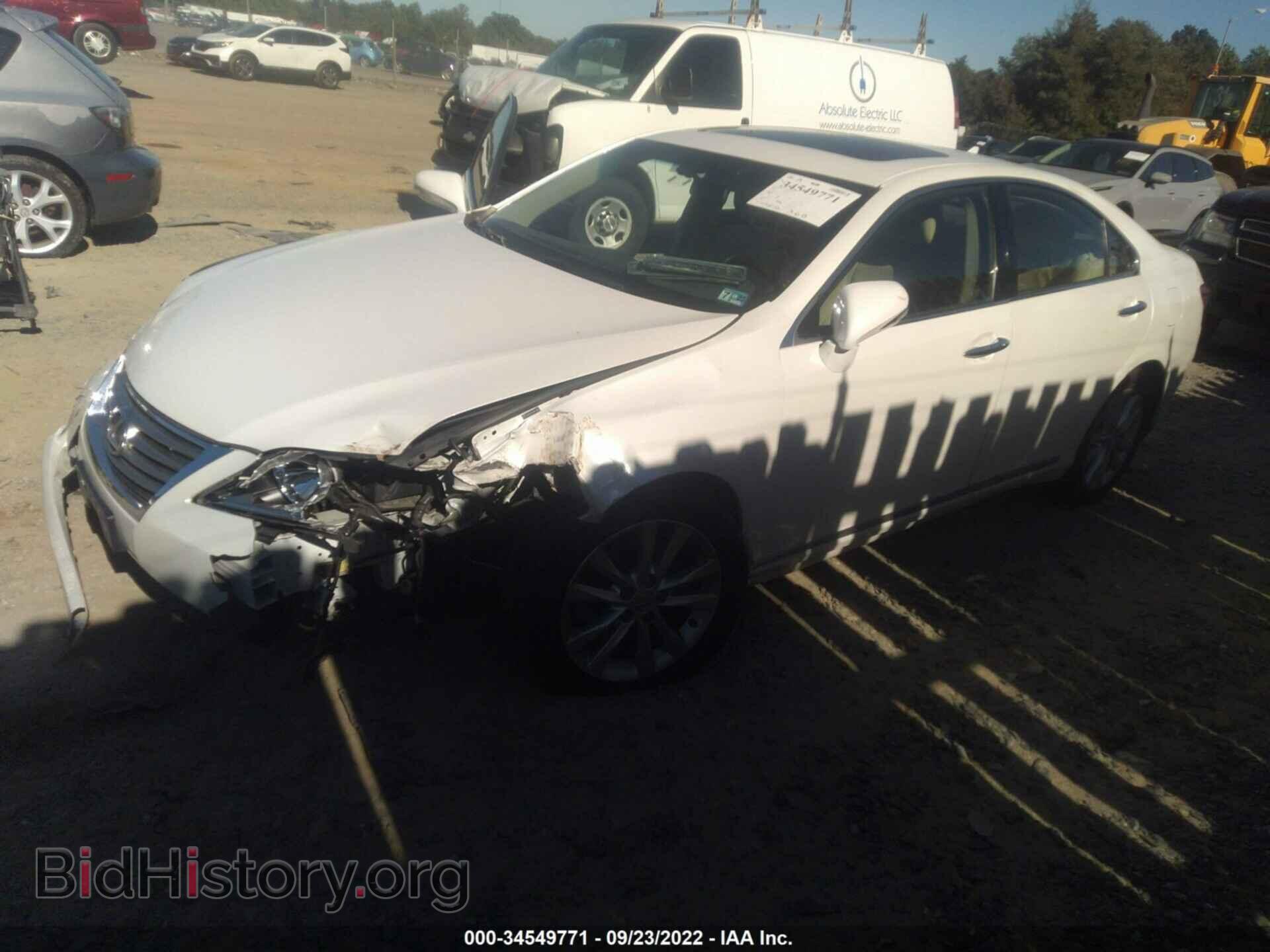 2010 LEXUS ES 350 - VIN: JTHBK1EG8A2411035 - Фото 2