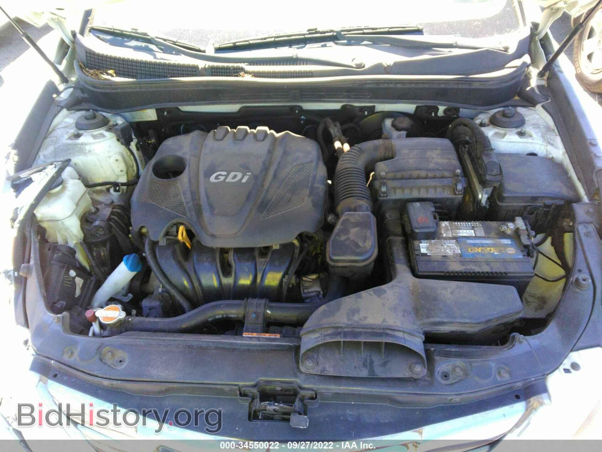 2012 HYUNDAI SONATA - VIN: 5NPEC4AC9CH339845 - Фото 10