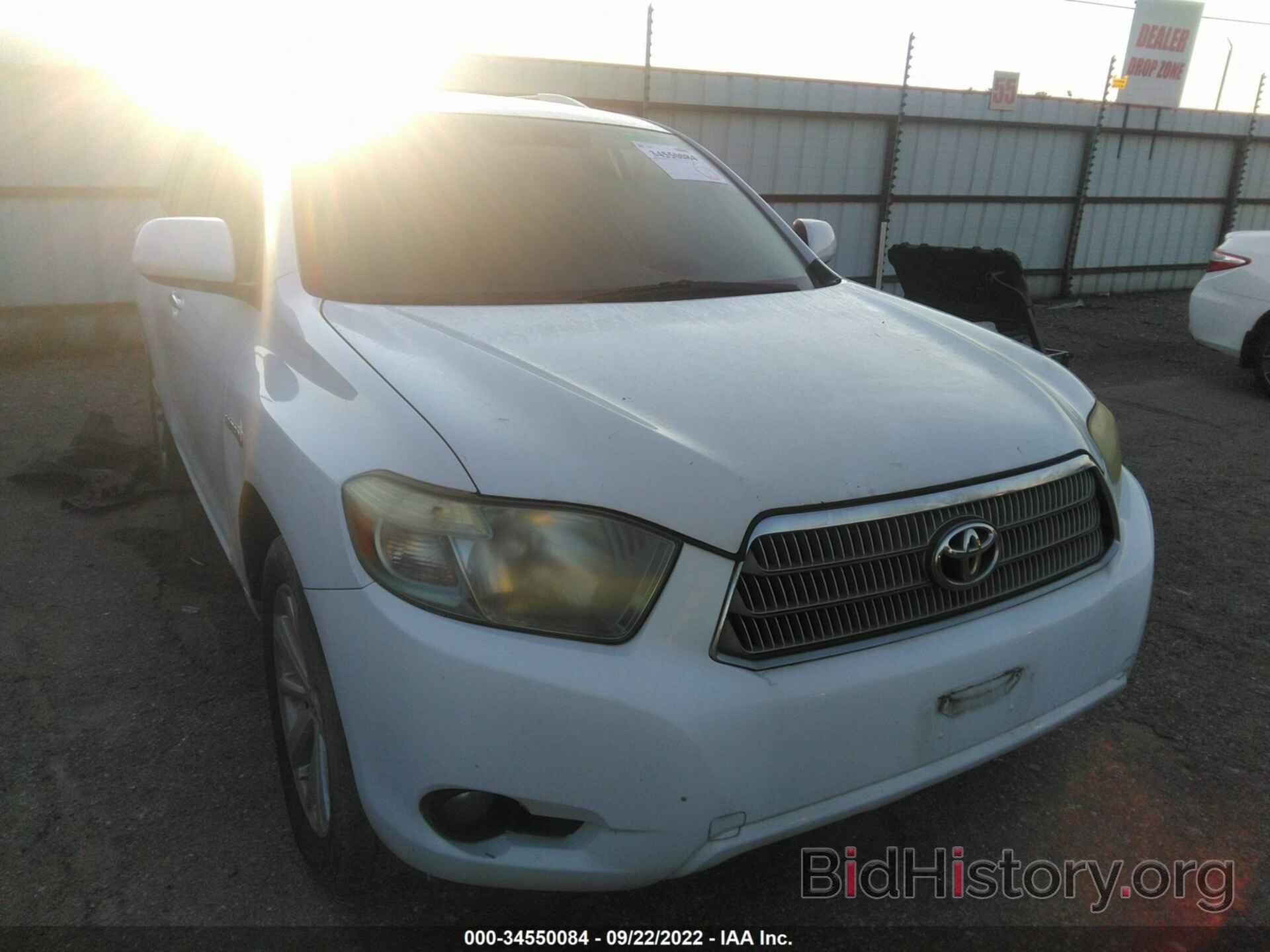 Photo JTEEW41A082010879 - TOYOTA HIGHLANDER HYBRID 2008