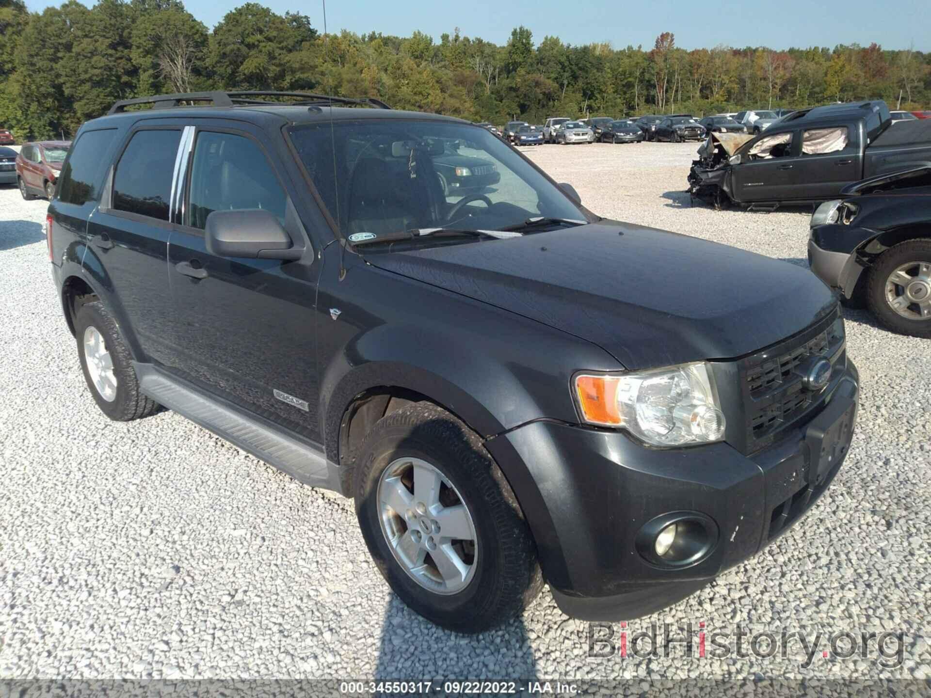 Photo 1FMCU03118KA05614 - FORD ESCAPE 2008