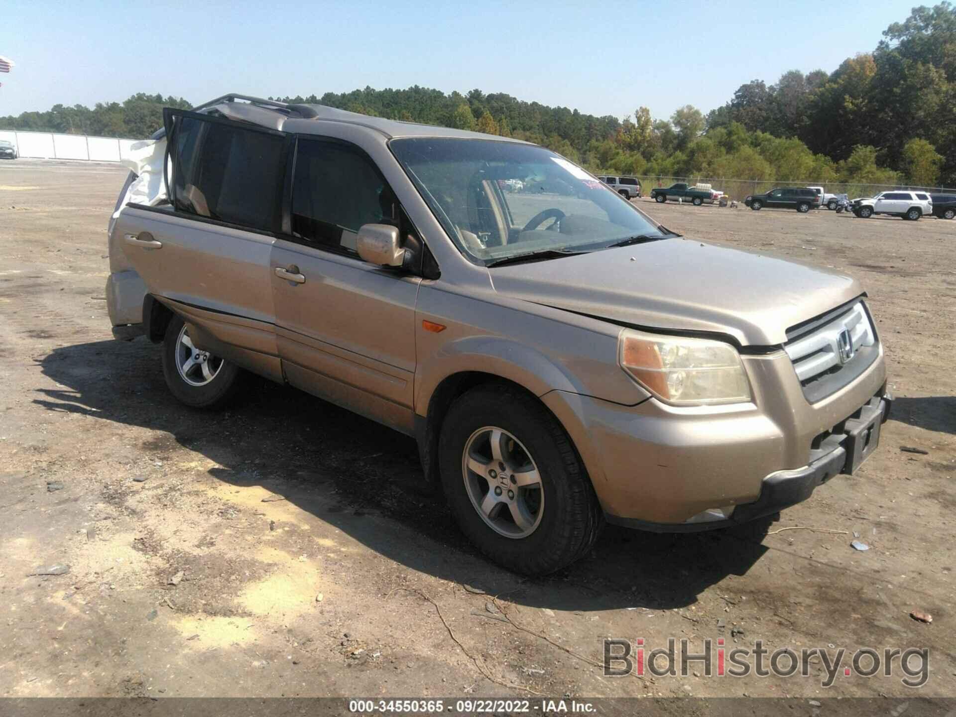 Photo 5FNYF28517B029029 - HONDA PILOT 2007