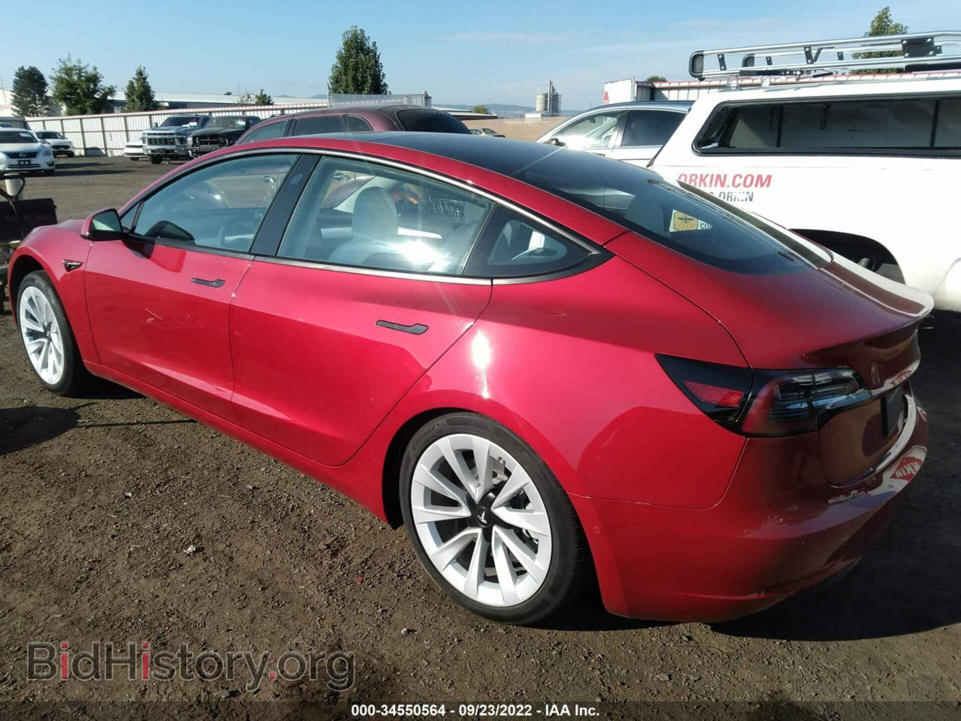 2022 TESLA MODEL 3 - VIN: 5YJ3E1EB9NF299673 - Photo 2