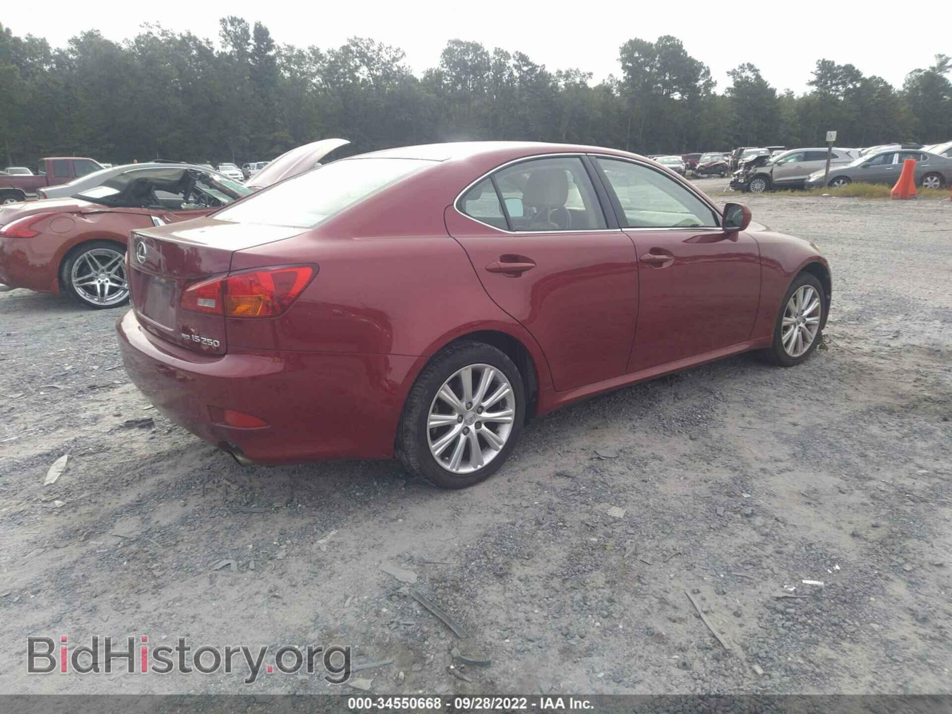 2006 LEXUS IS 250 - VIN: JTHCK262062004525 - Фото 4