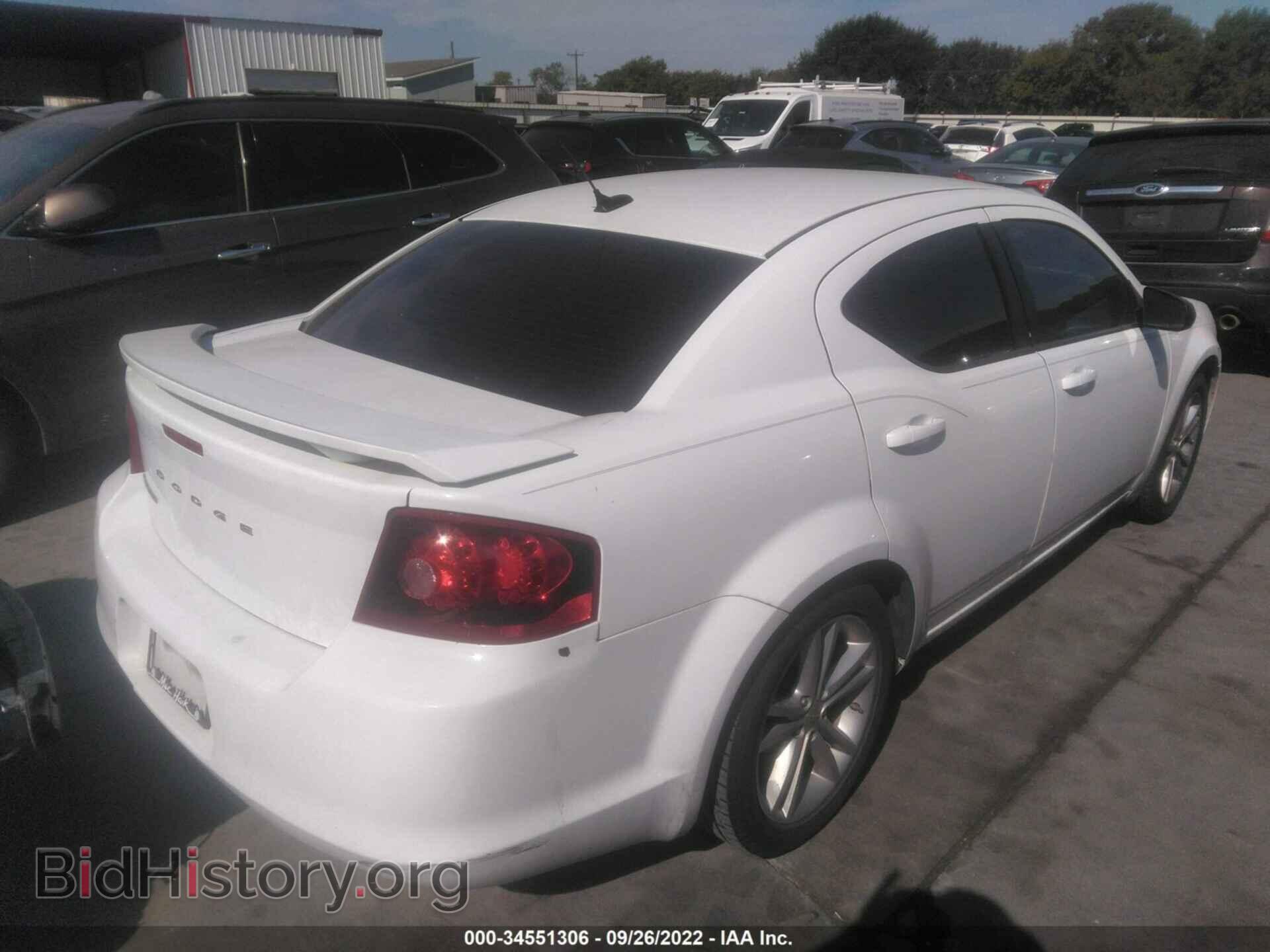 2012 DODGE AVENGER - VIN: 1C3CDZAGXCN315899 - Фото 4