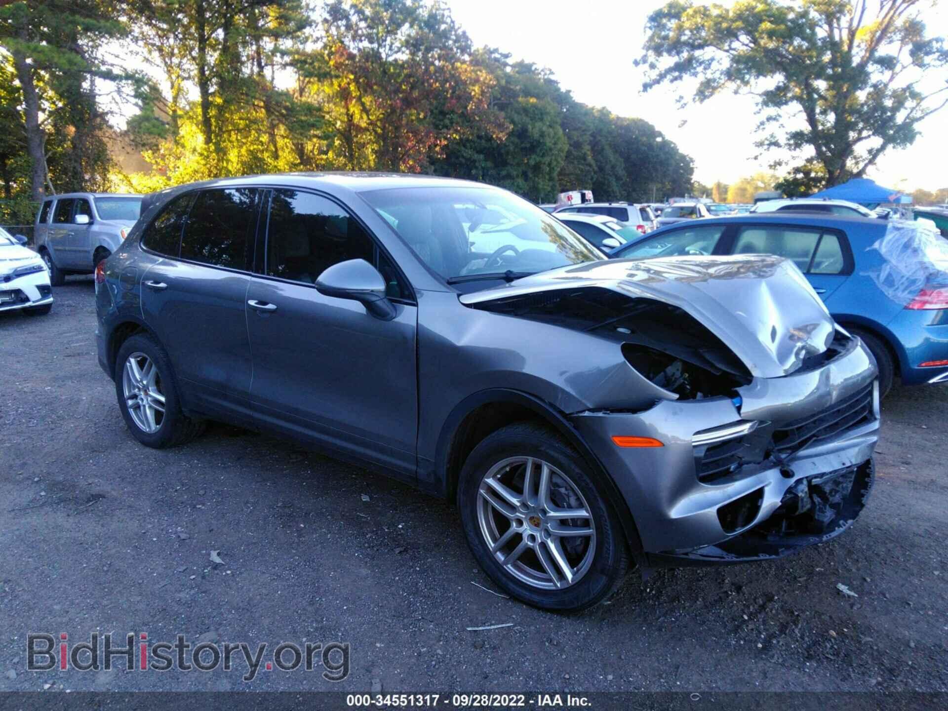 Фотография WP1AA2A22GKA37092 - PORSCHE CAYENNE 2016