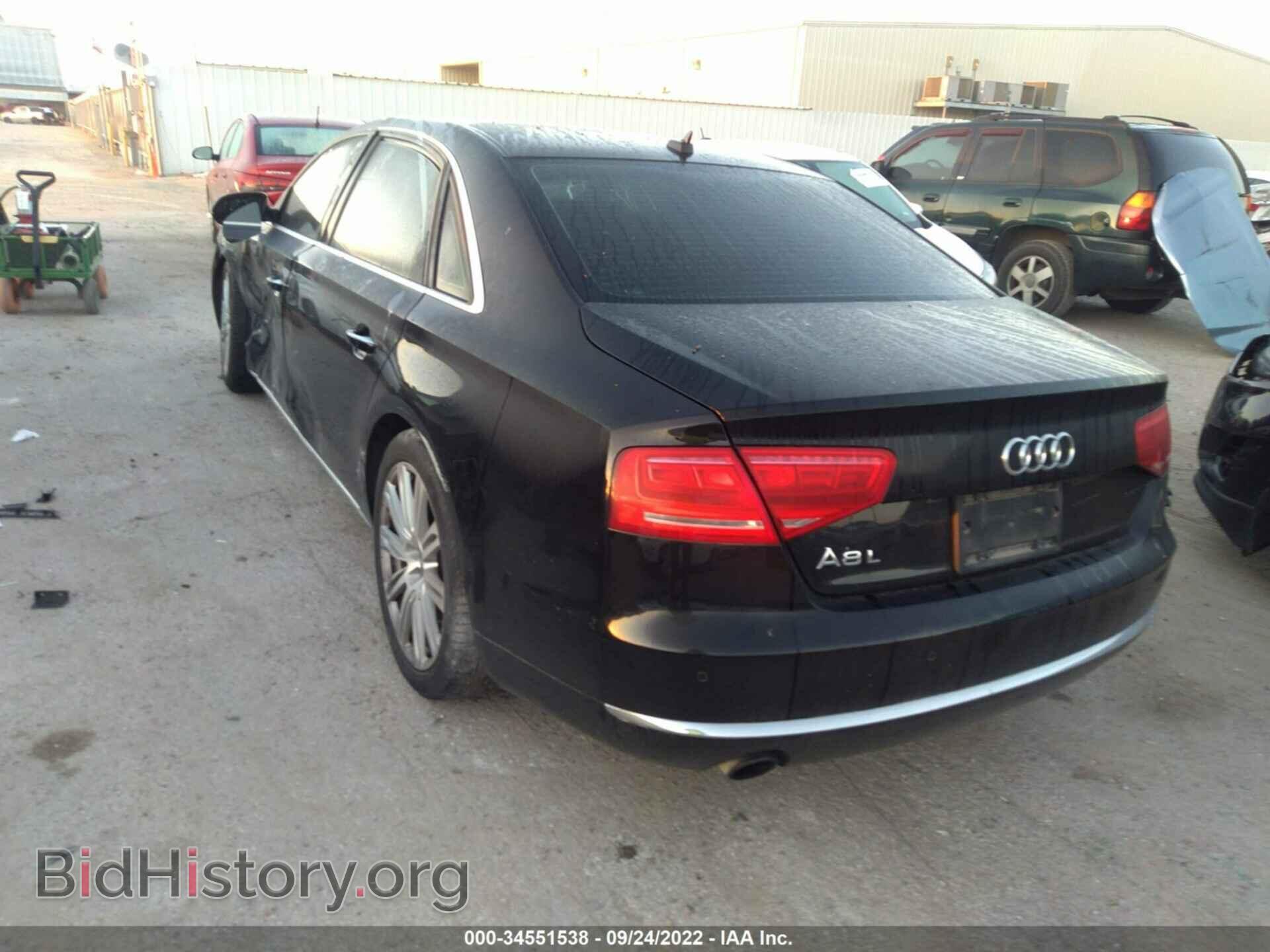 2014 AUDI A8 L - VIN: WAURGAFD4EN002411 - Фото 3