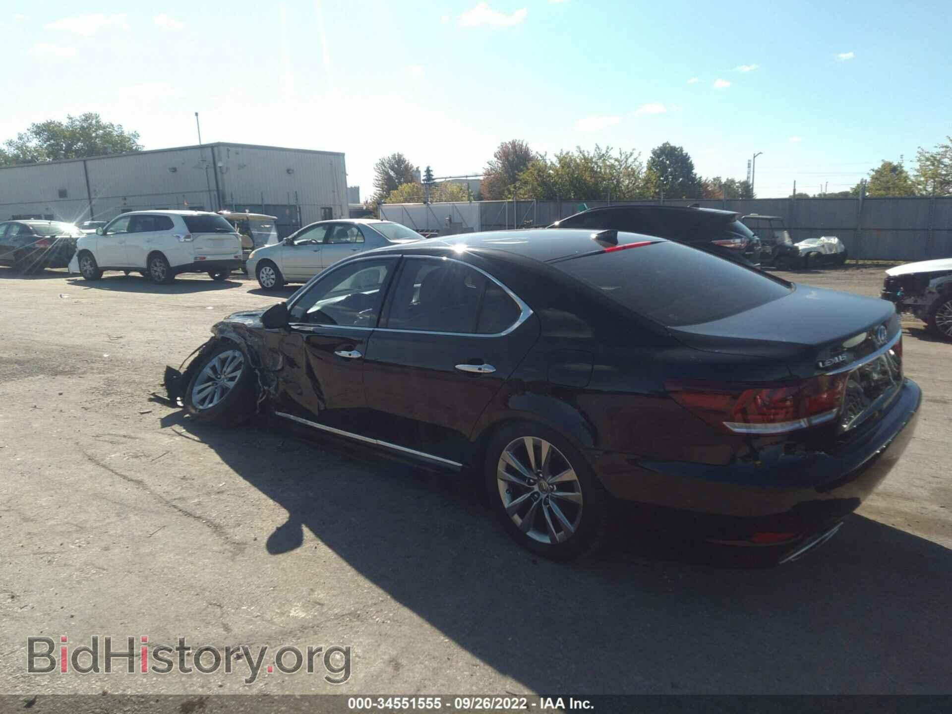 2014 LEXUS LS 460 - VIN: JTHCL5EF4E5022204 - Фото 3