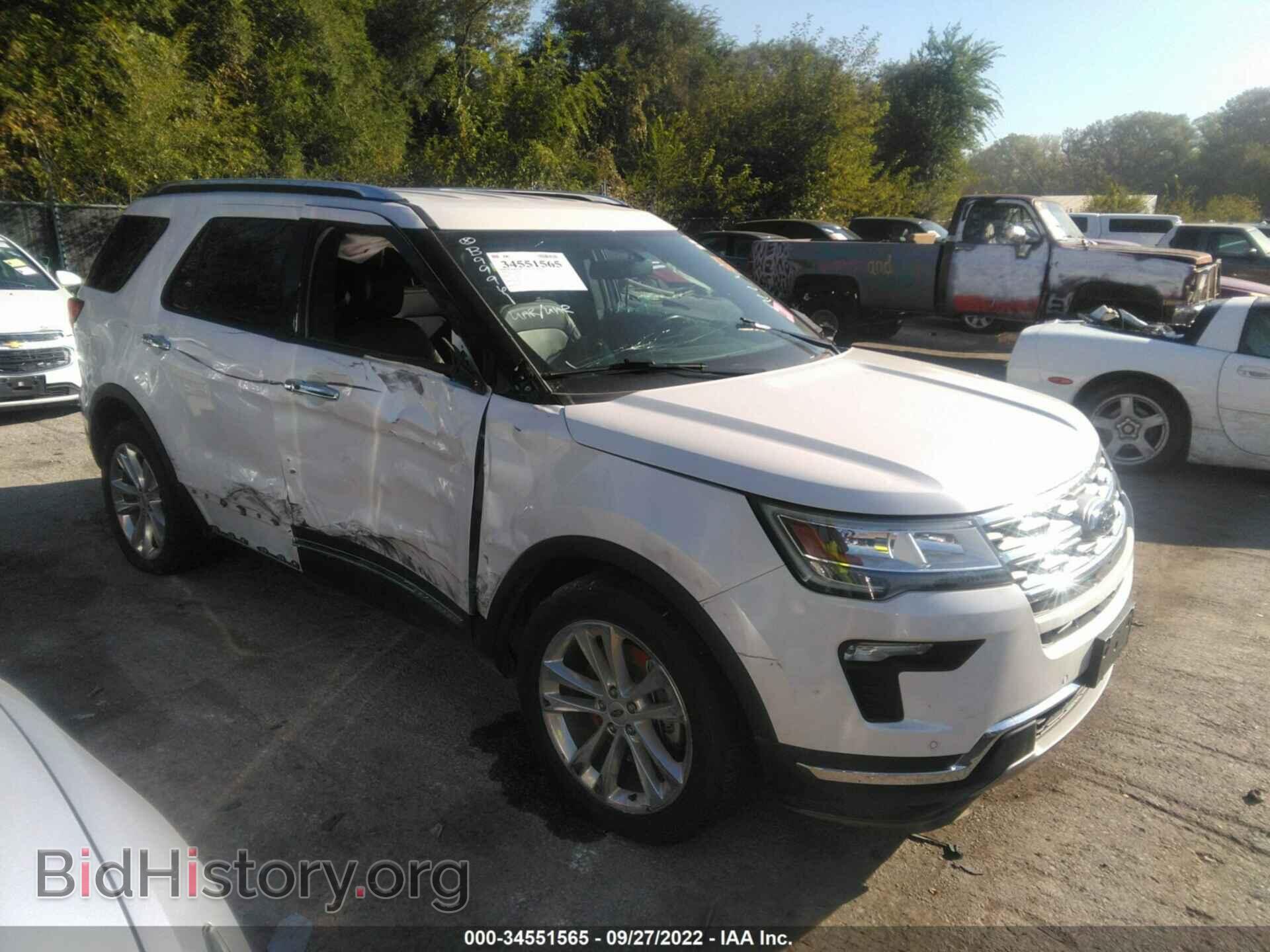 Фотография 1FM5K7F83JGB99961 - FORD EXPLORER 2018