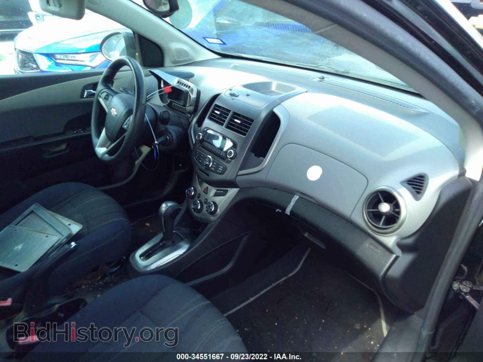 2012 CHEVROLET SONIC - VIN: 1G1JC5SBXC4198468 - Фото 5