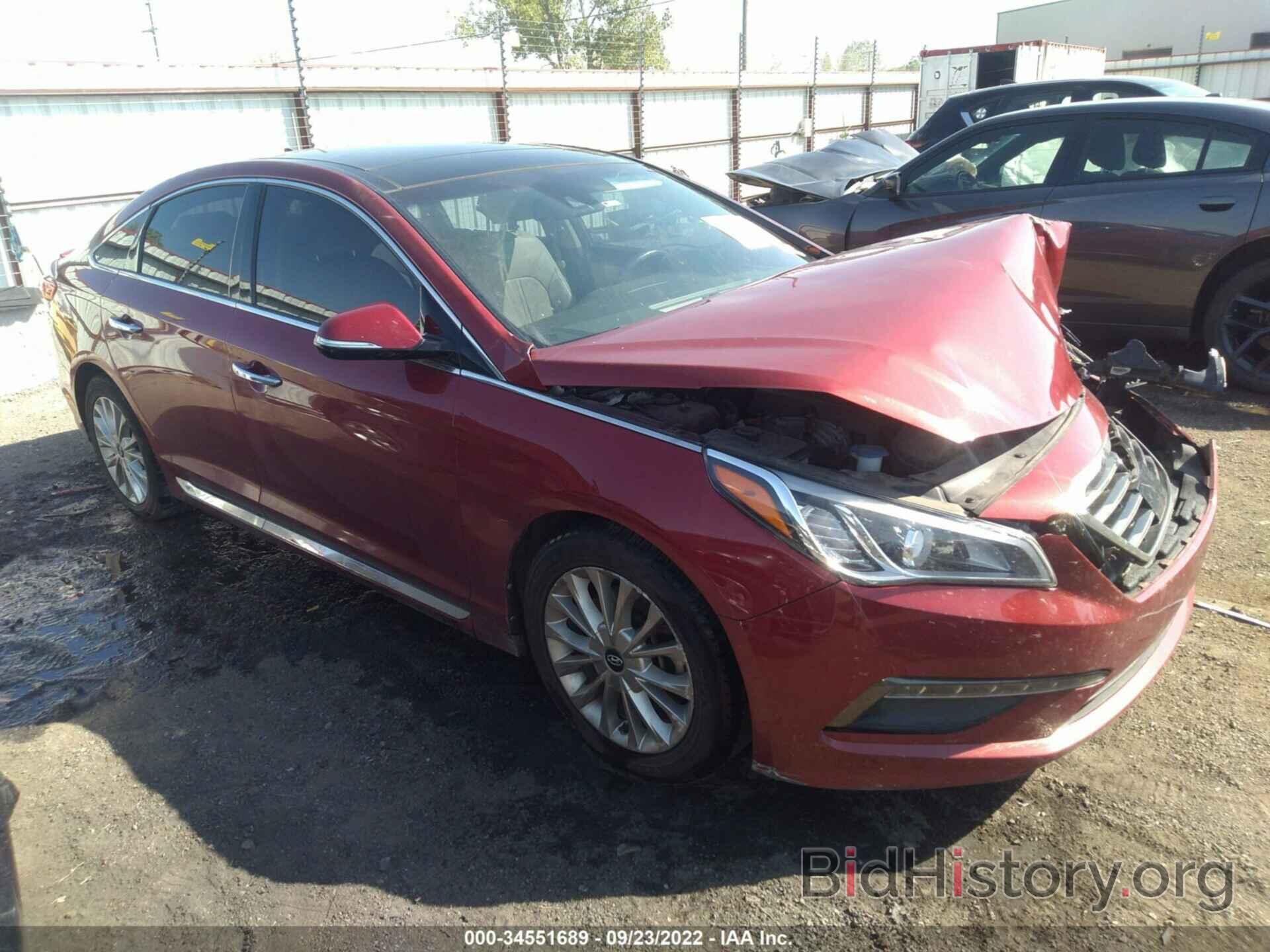 Photo 5NPE34AF3FH083569 - HYUNDAI SONATA 2015