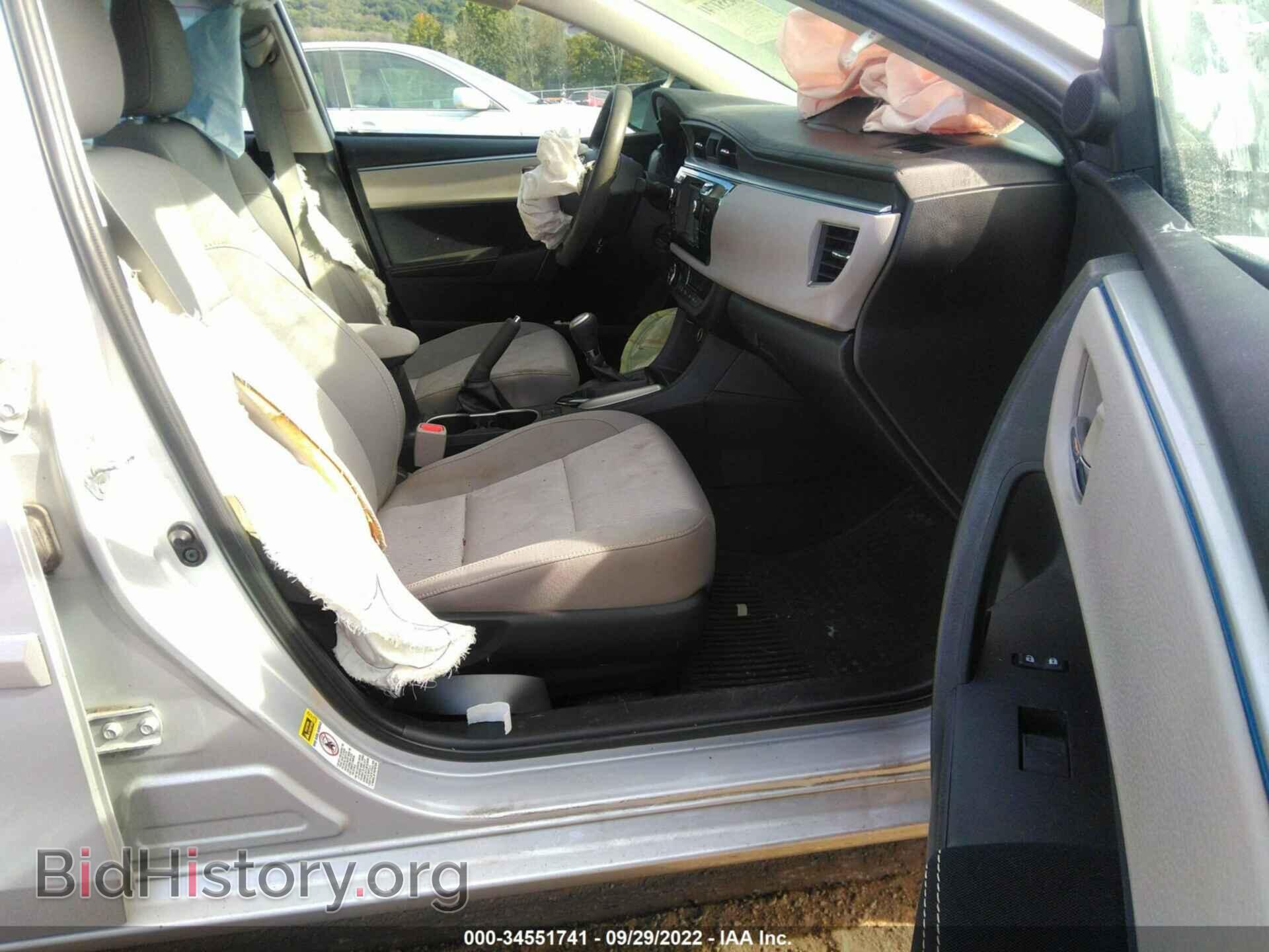 2014 TOYOTA COROLLA - VIN: 2T1BURHE3EC004803 - Фото 5